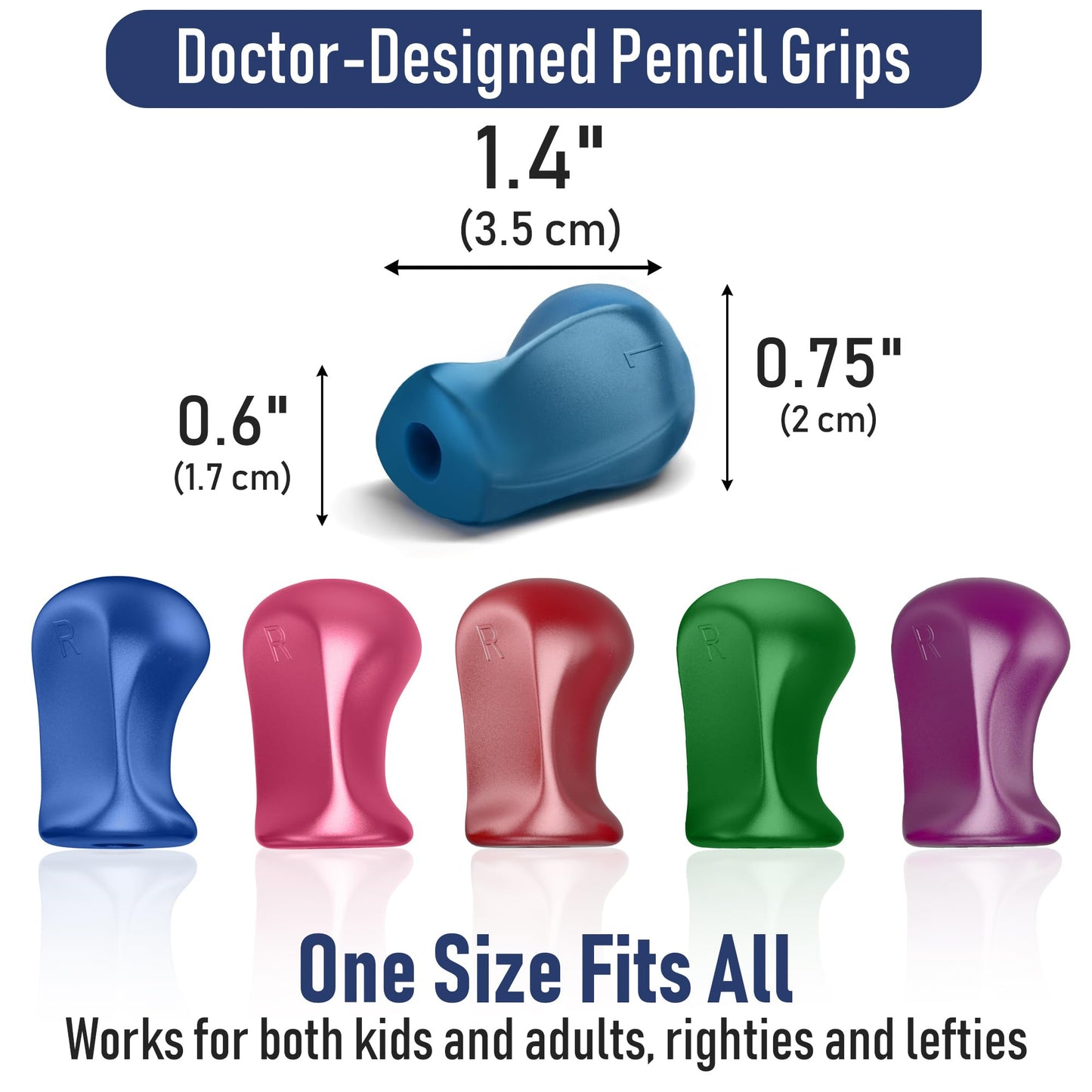 Soporte Ergonómico Universal The Pencil Grip Metálico para Escritura 6-ct