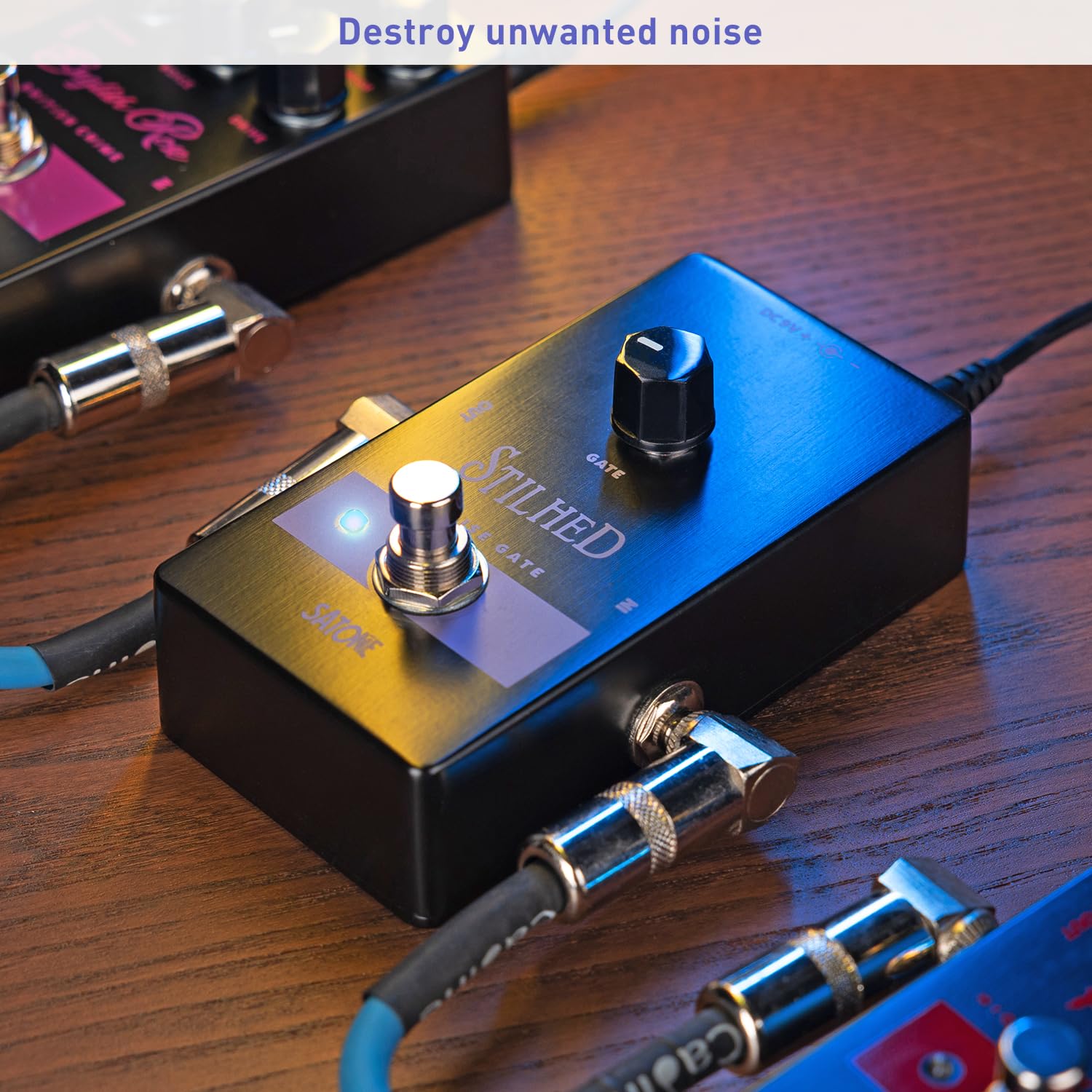 Pedal de Efecto de Guitarra Eléctrica Satone S810 Stilhed Metal Acústico con True Bypass