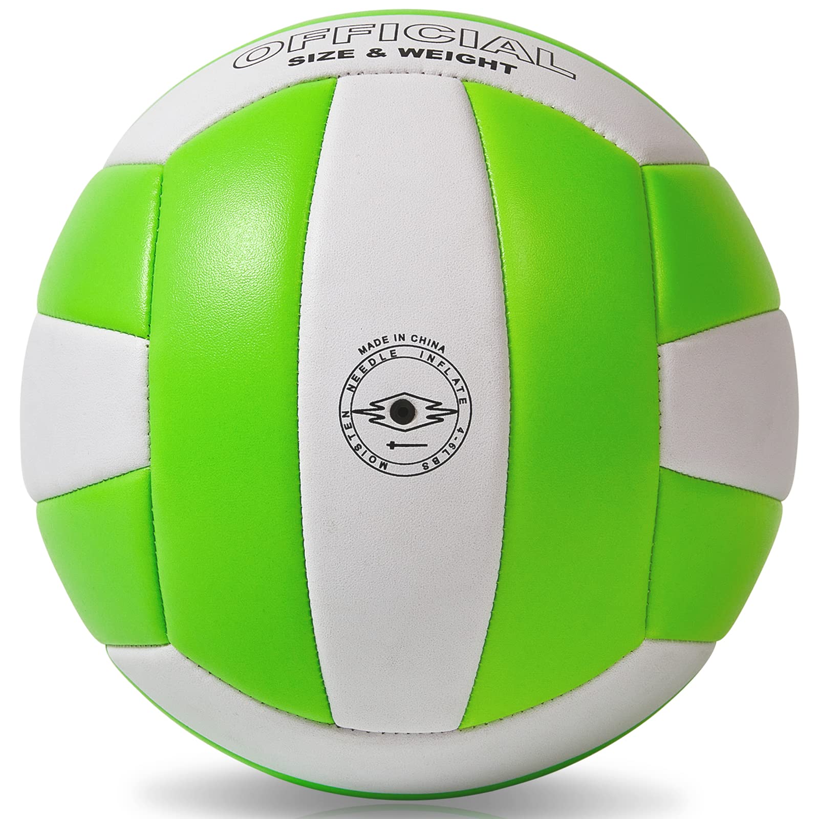 Voleibol EVZOM Beige Oficial Tamaño 5 de Alta Calidad para Playa y Piscina