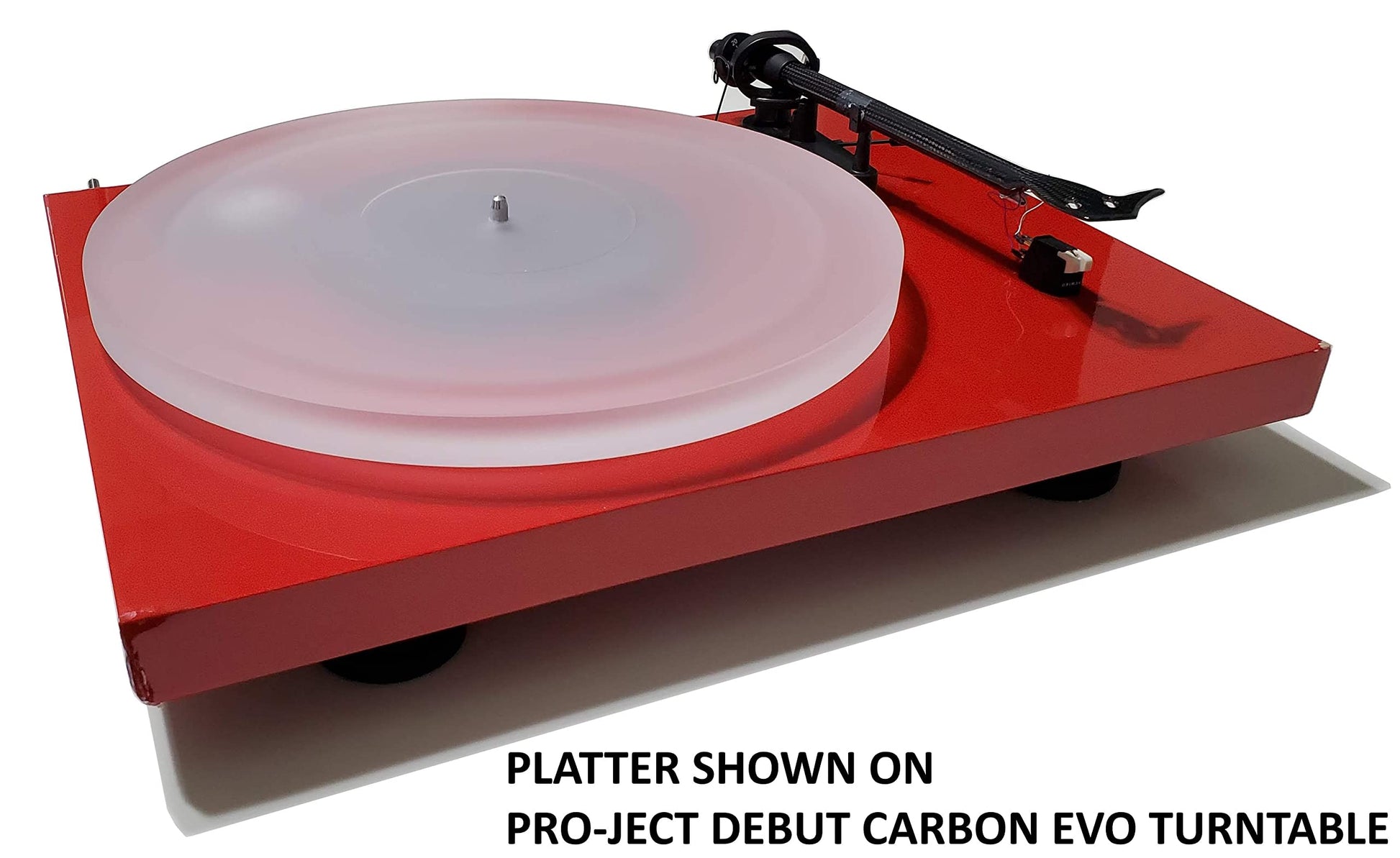 Plato Acrílico SUPREMETECH Ovalado para Pro-Ject y Crosley C6