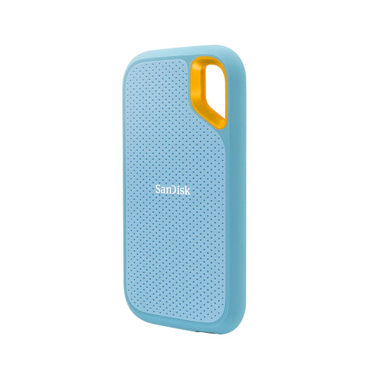 Unidad Externa de Estado Sólido SanDisk Azul Cielo Extreme 2 TB USB-C 1050 MB/s IP65 Resistente al Agua y Polvo