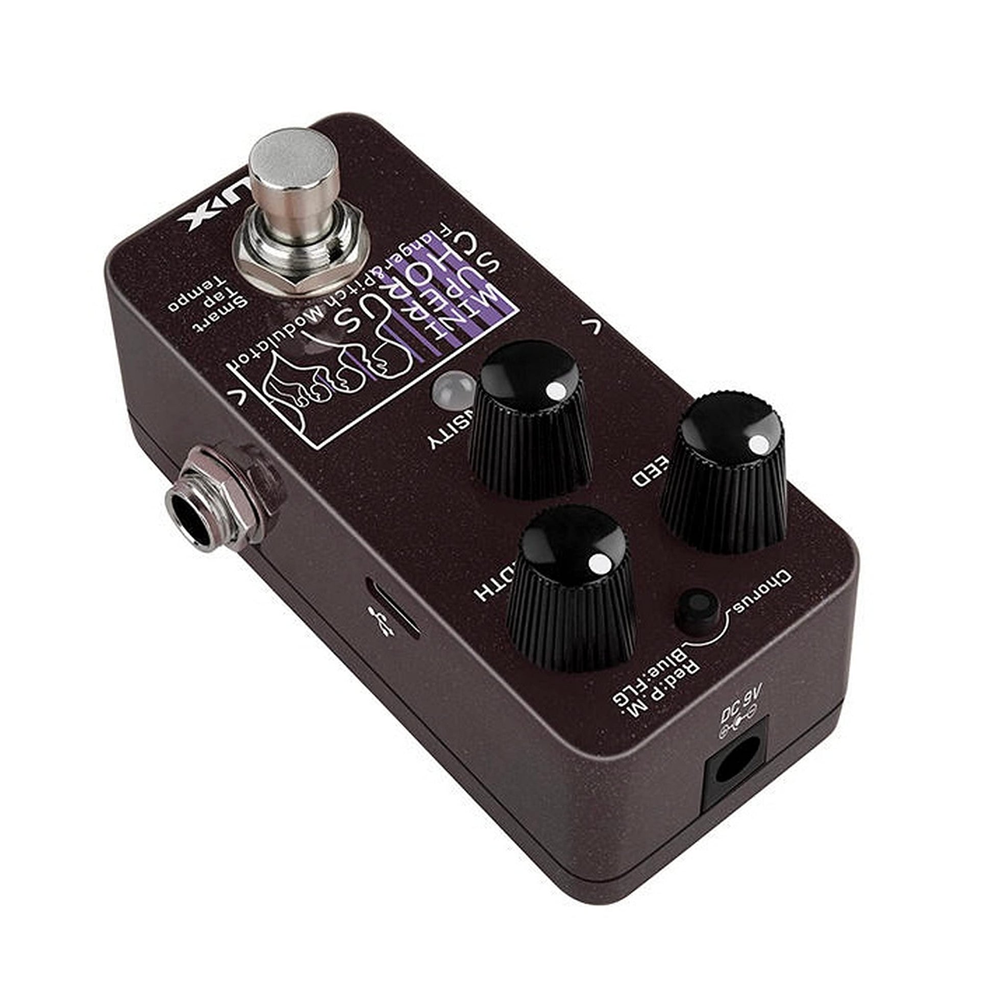 Pedal de Efectos NUX Mini SCF Super Chorus Flanger Tono