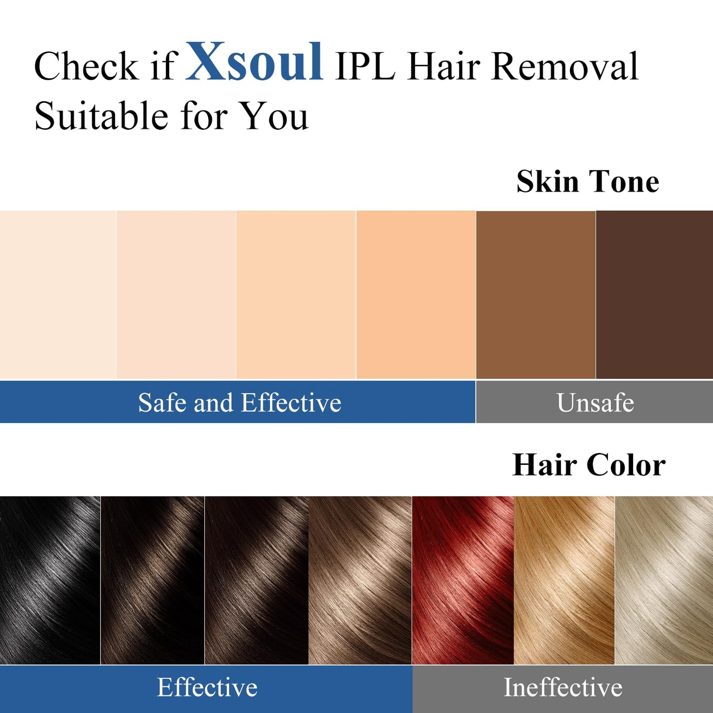 Dispositivo de Depilación IPL Xsoul Verde con Enfriamiento sin Dolor para Mujeres y Hombres