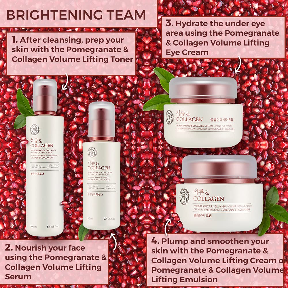 THE FACE SHOP Pomegranate & Collagen Volume Lifting Serum