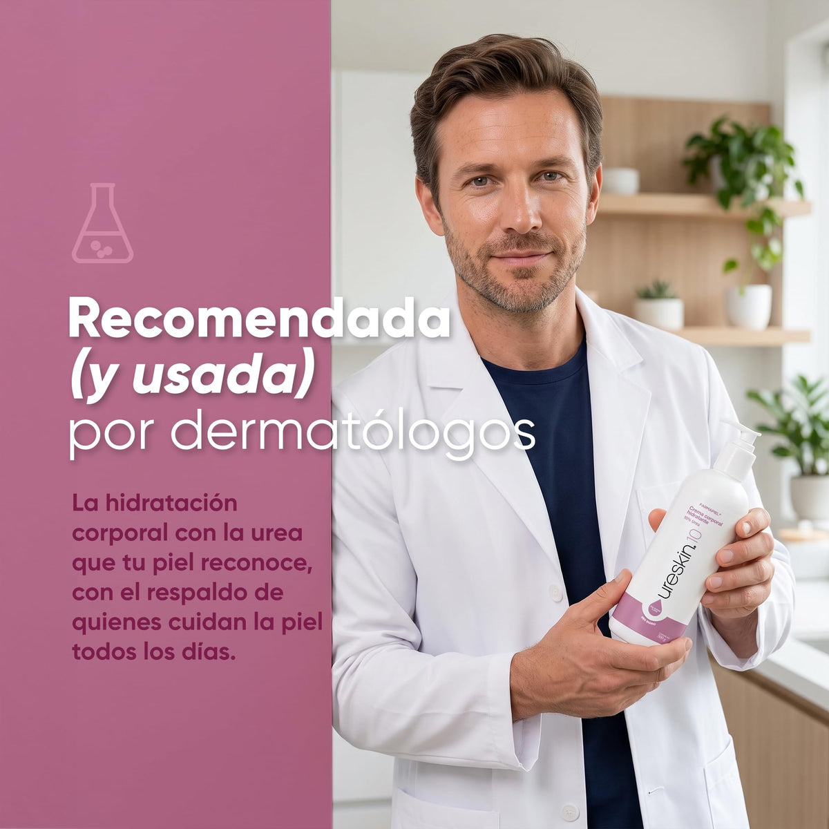 Ureskin Crema Corporal con Urea 10% 500 g