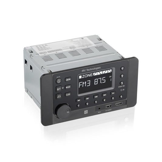 Estéreo para RV IRV Technology Blanco 3 Zonas con Bluetooth y Sonido Envolvente Digital