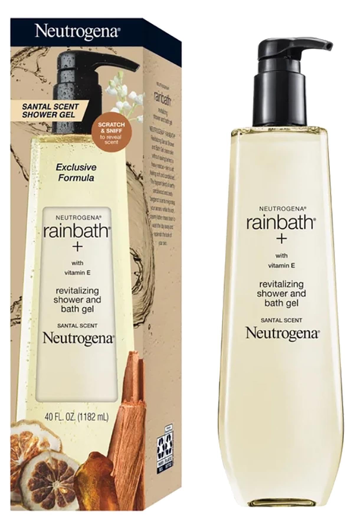 Neutrogena Rainbath Revitalizing Shower and Bath Gel Santal Scent Jabón Líquido Corporal 1.18 L