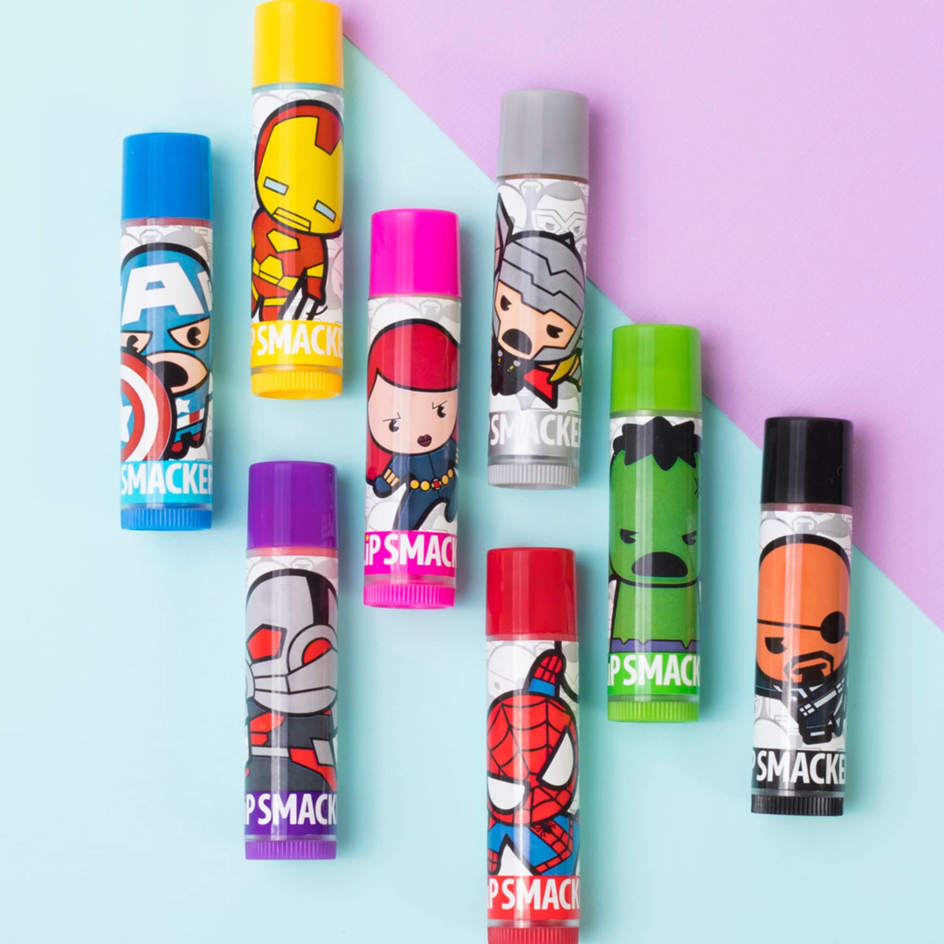 Lip Smacker Marvel Avenger Lip Balm Party Pack 8 Count