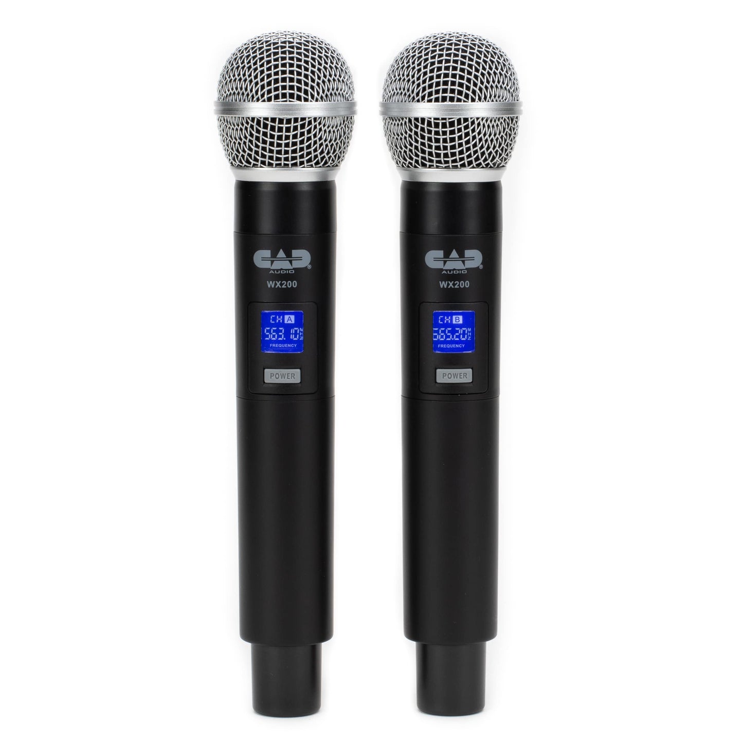 CAD Audio WX200 UHF Sistema de micrófono de Mano Dual inalámbrico