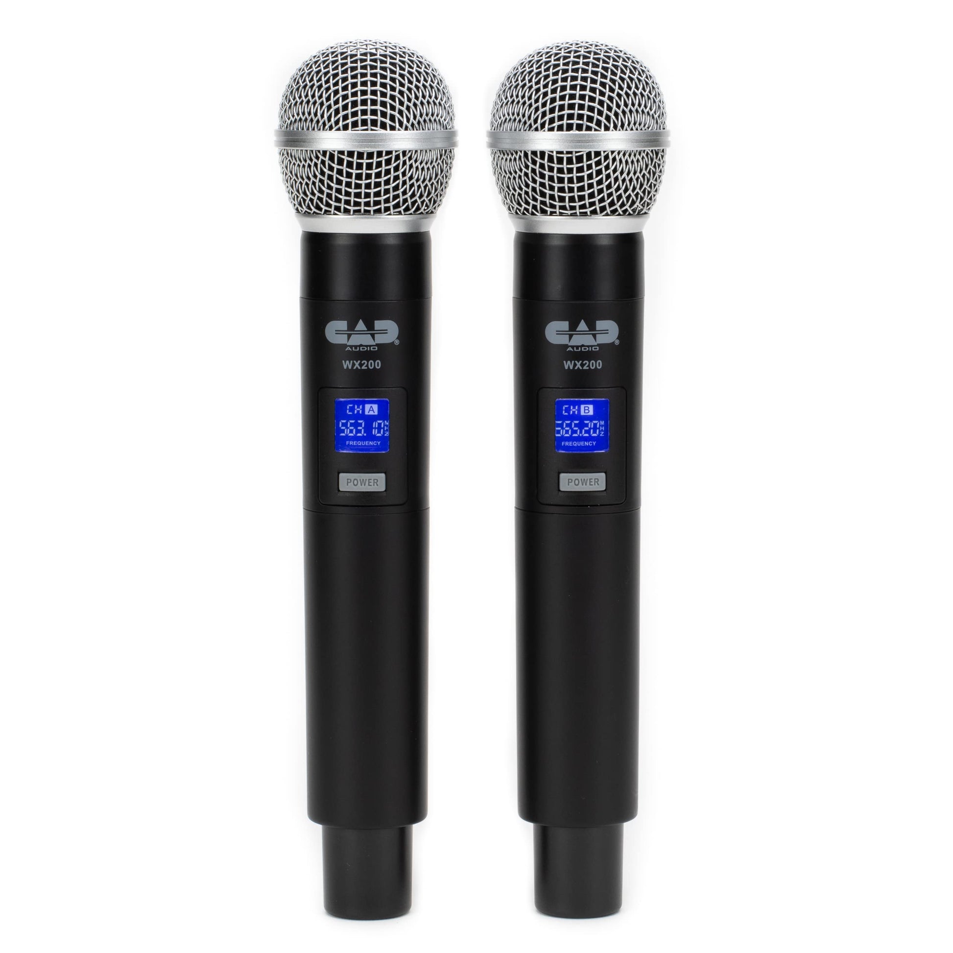 CAD Audio WX200 UHF Sistema de micrófono de Mano Dual inalámbrico