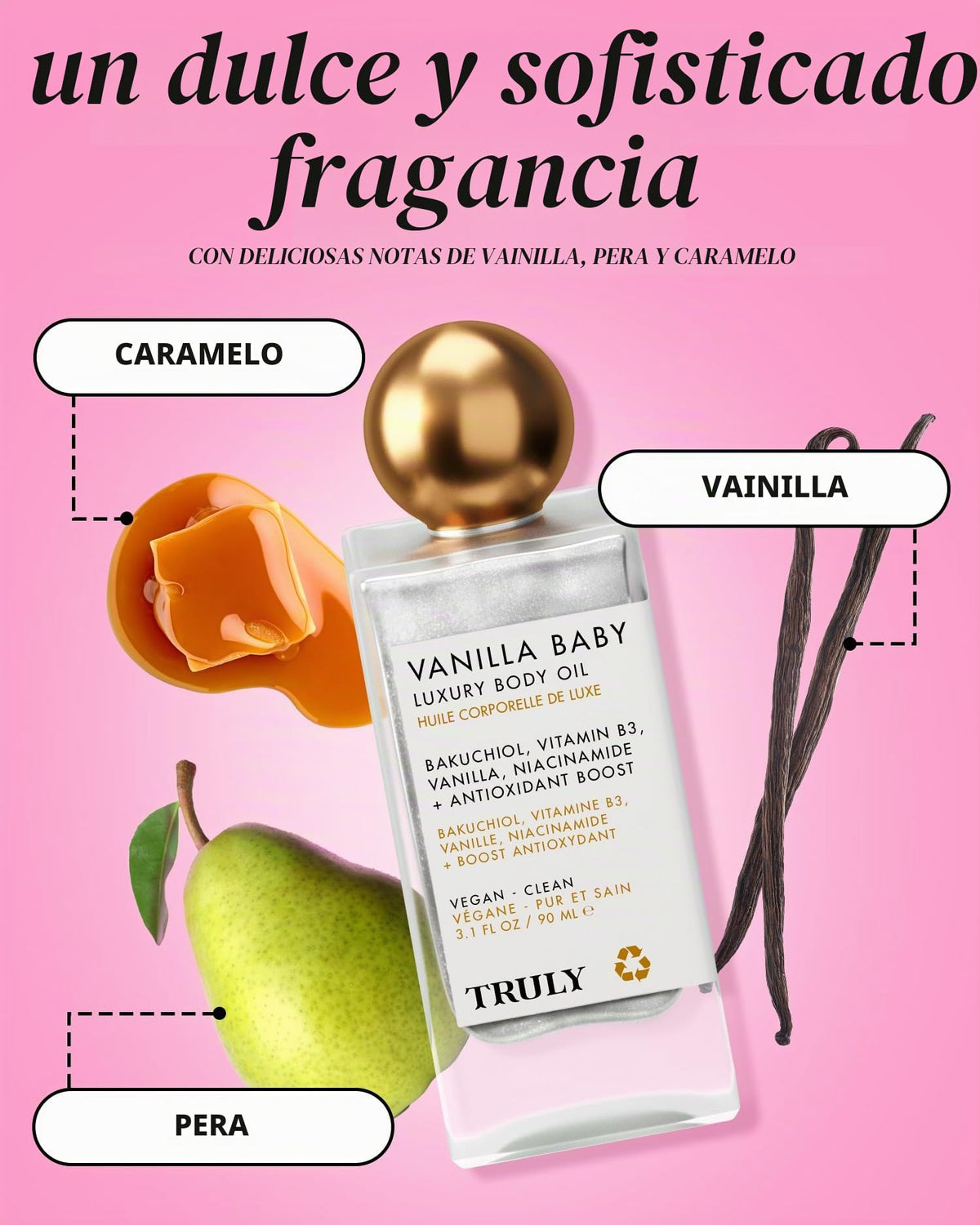 Truly Aceite Corporal de Lujo Beauty Vanilla Baby