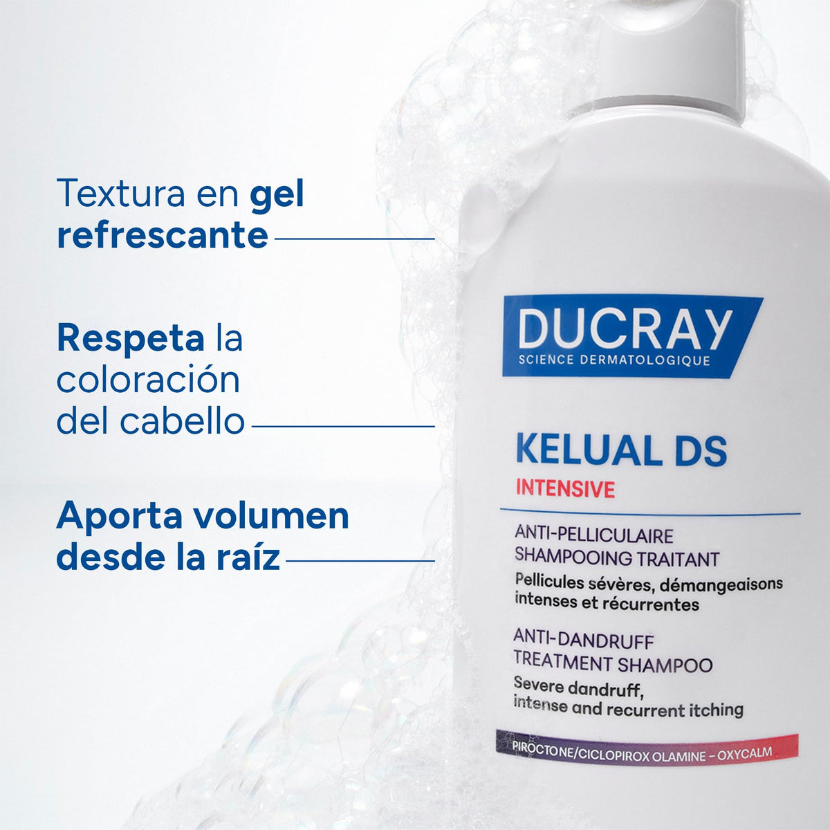 Ducray Kelual DS Intensive Shampoo Anticaspa Dermatitis Seborreica, 100ml