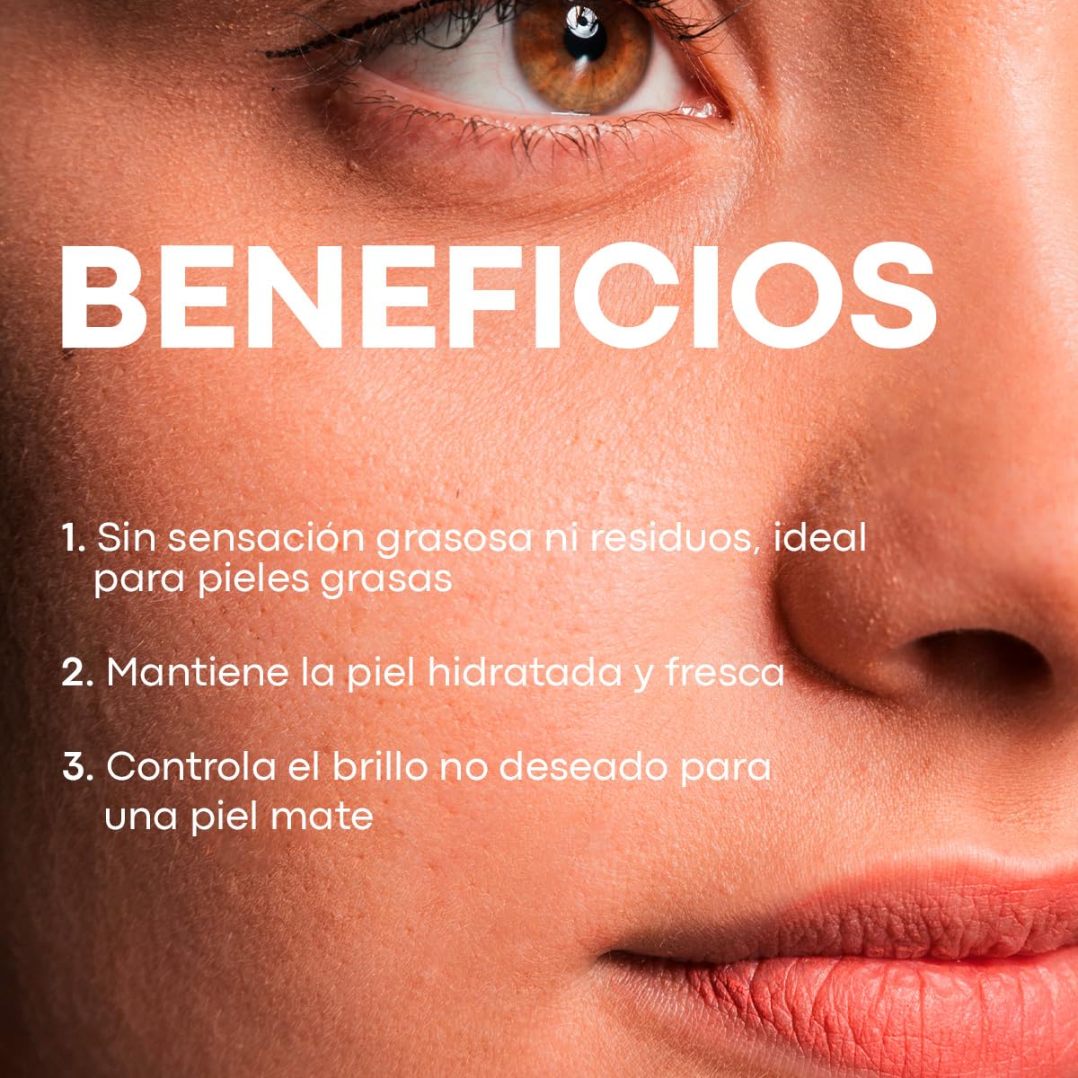 Emotions Labs | Crema Facial en Gel Equilibrio | Hidratante y Matificante | Con Ácido Salicílico, Niacinamida, Alga Laminaria y Bioflavonoides | Para Piel Grasa | Uso Día y Noche | Contenido 70g