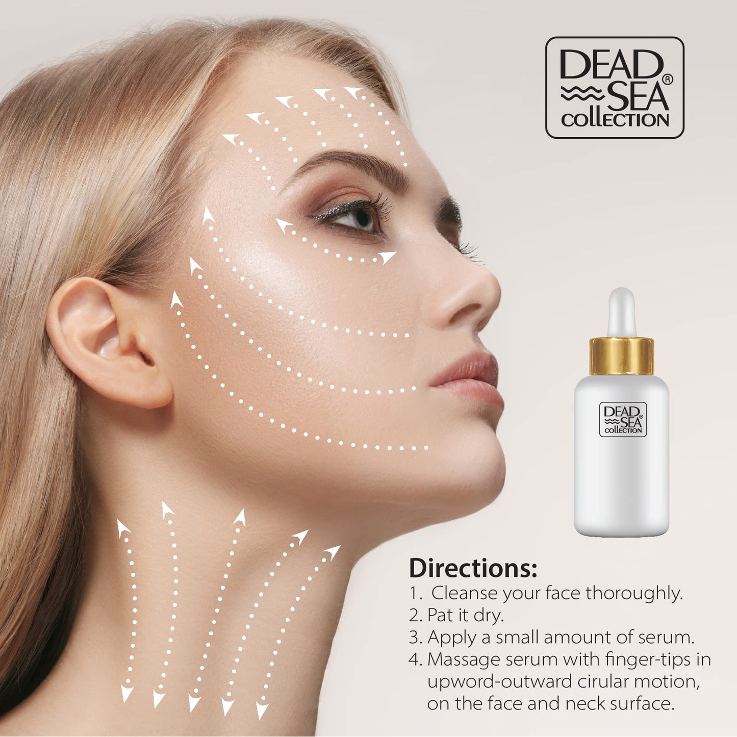 Dead Sea Collagen Anti Wrinkle Facial Serum 1.01 oz