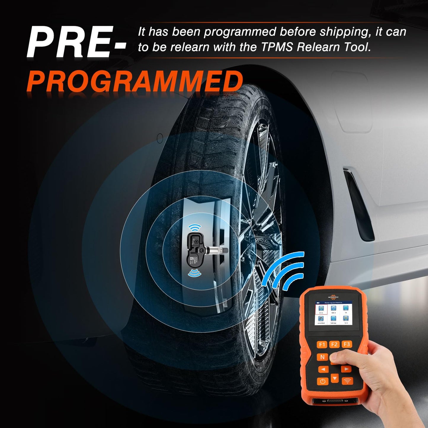 Sensor TPMS para Monitoreo de Presión de Neumáticos para Toyota y Lexus 315MHz 4 Piezas