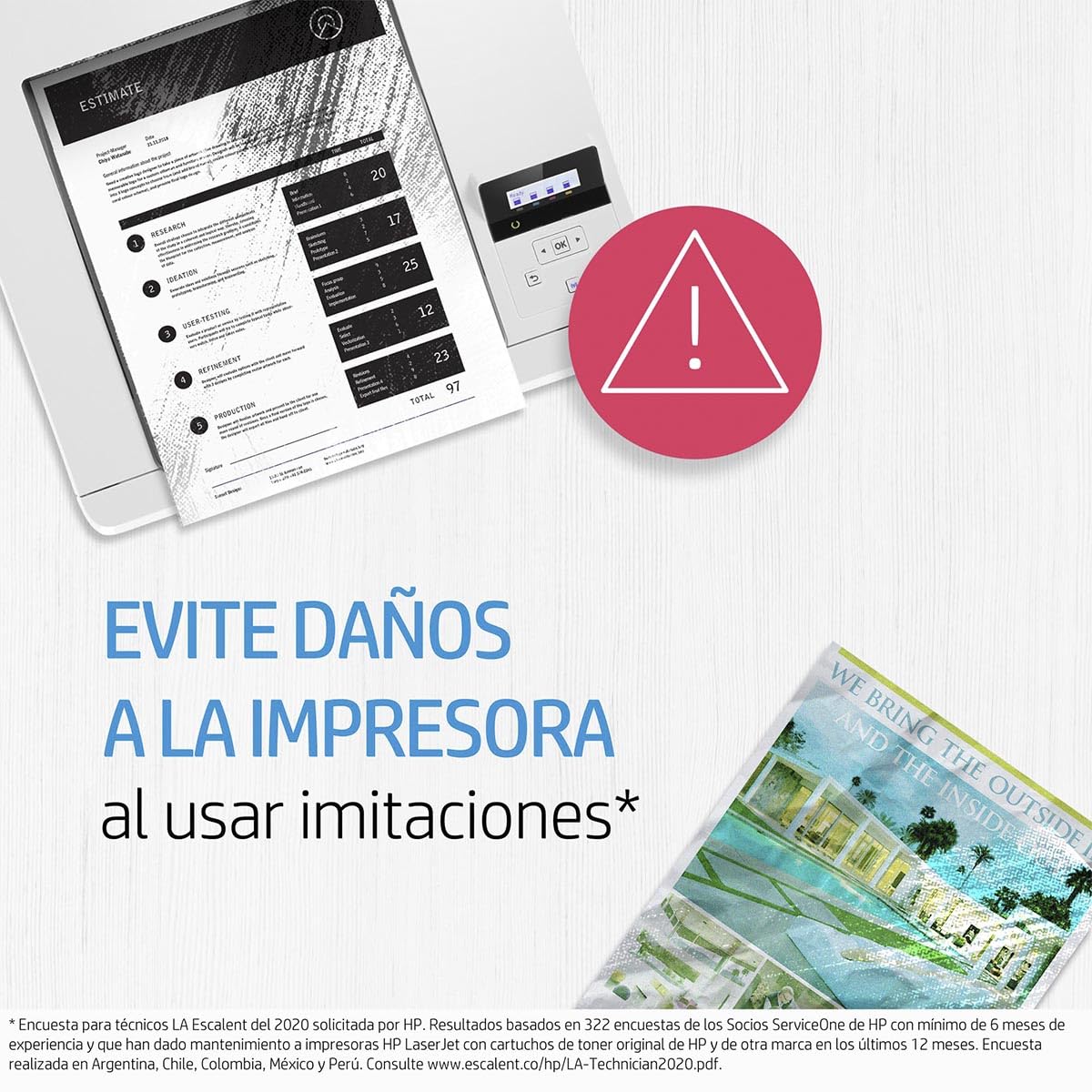 Kit de Recarga de Tóner Original HP Negro para Neverstop Laser 103A y MFP 1200 Rendimiento 2500 Páginas