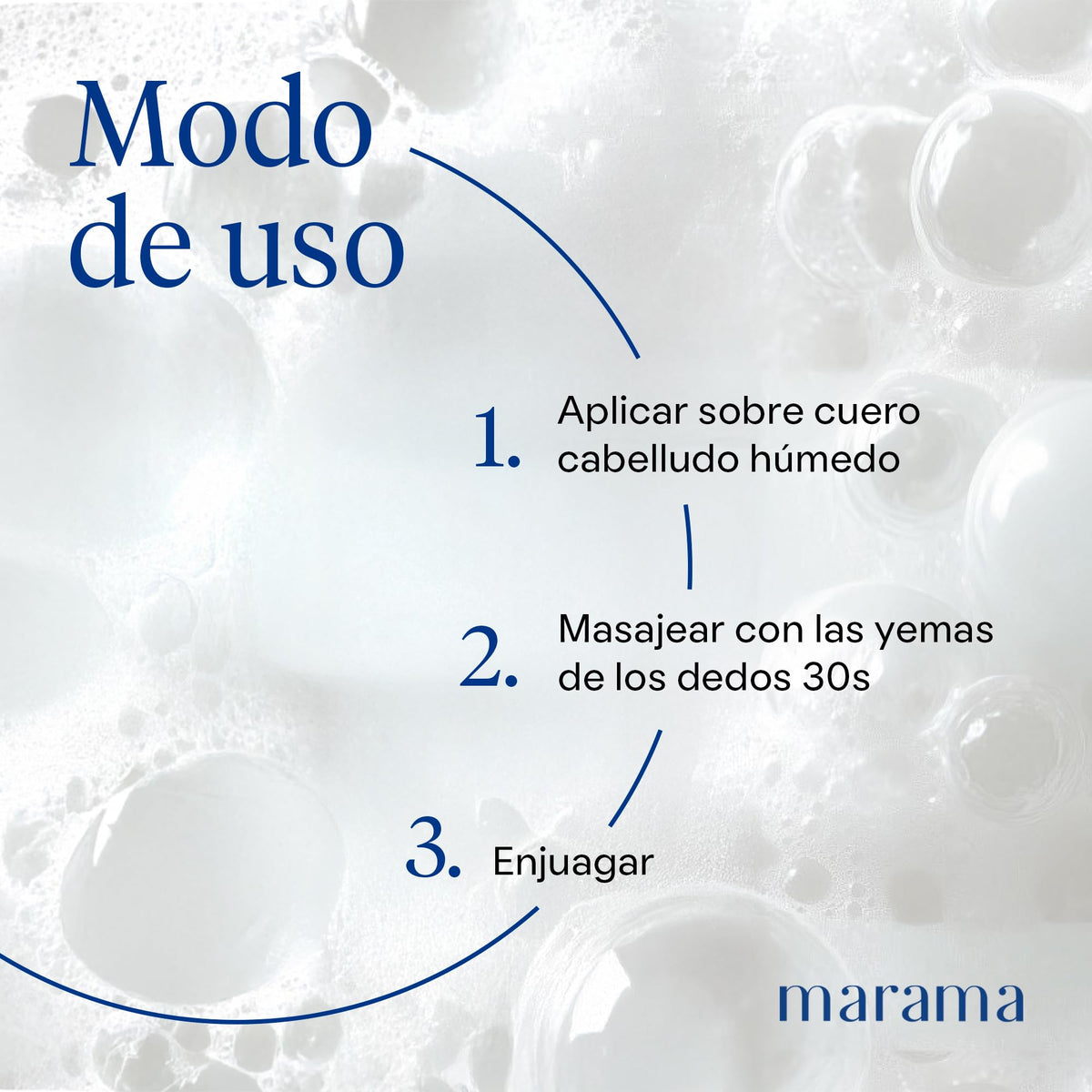 MARAMA | Growth Shampoo Manzanilla 500 ml - Para Todo Tipo de Cabello | Sin Sulfatos y Parabenos | Shampoo Anticaída que Nutre el Cuero Cabelludo | Fortalece e Hidrata
