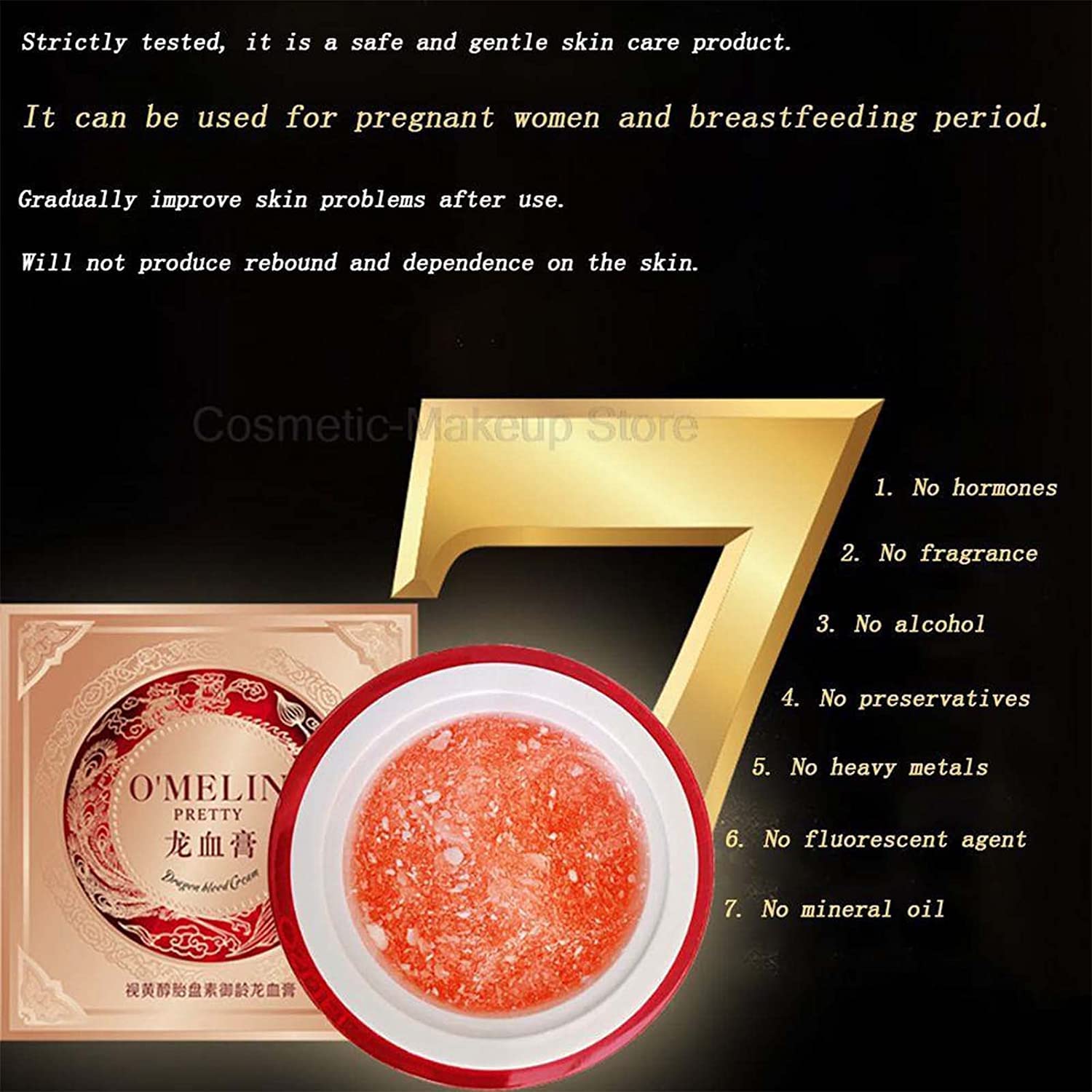 SELPED, Retinol Placenta Royal Dragon Blood Cream,Placenta De Dragon,Retinol Placenta Dragon Blood Cream,Moisturizing Firming Smoothing Skin Rejuvenation (2pcs)