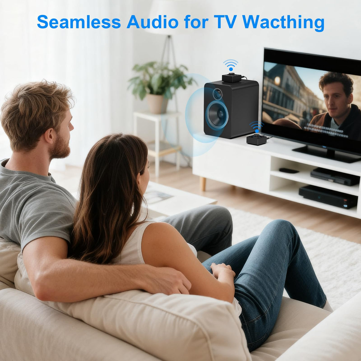 Adaptador de Audio Bluetooth YMOO B07Set 5.3
