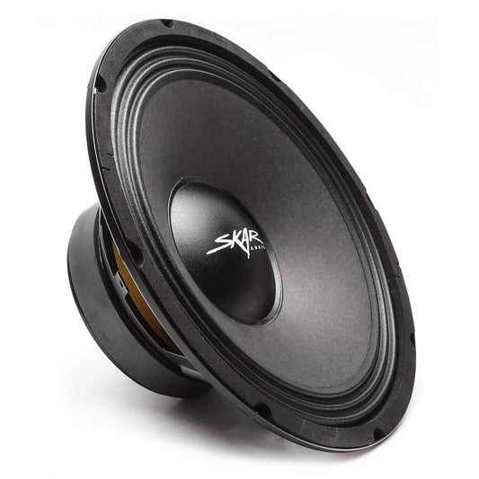 Skar Audio fsx10 – 4 de 25.4 cm Pro Audio 400 vatios de Potencia máx. 4 ohmios Altavoz de Media frecuencia