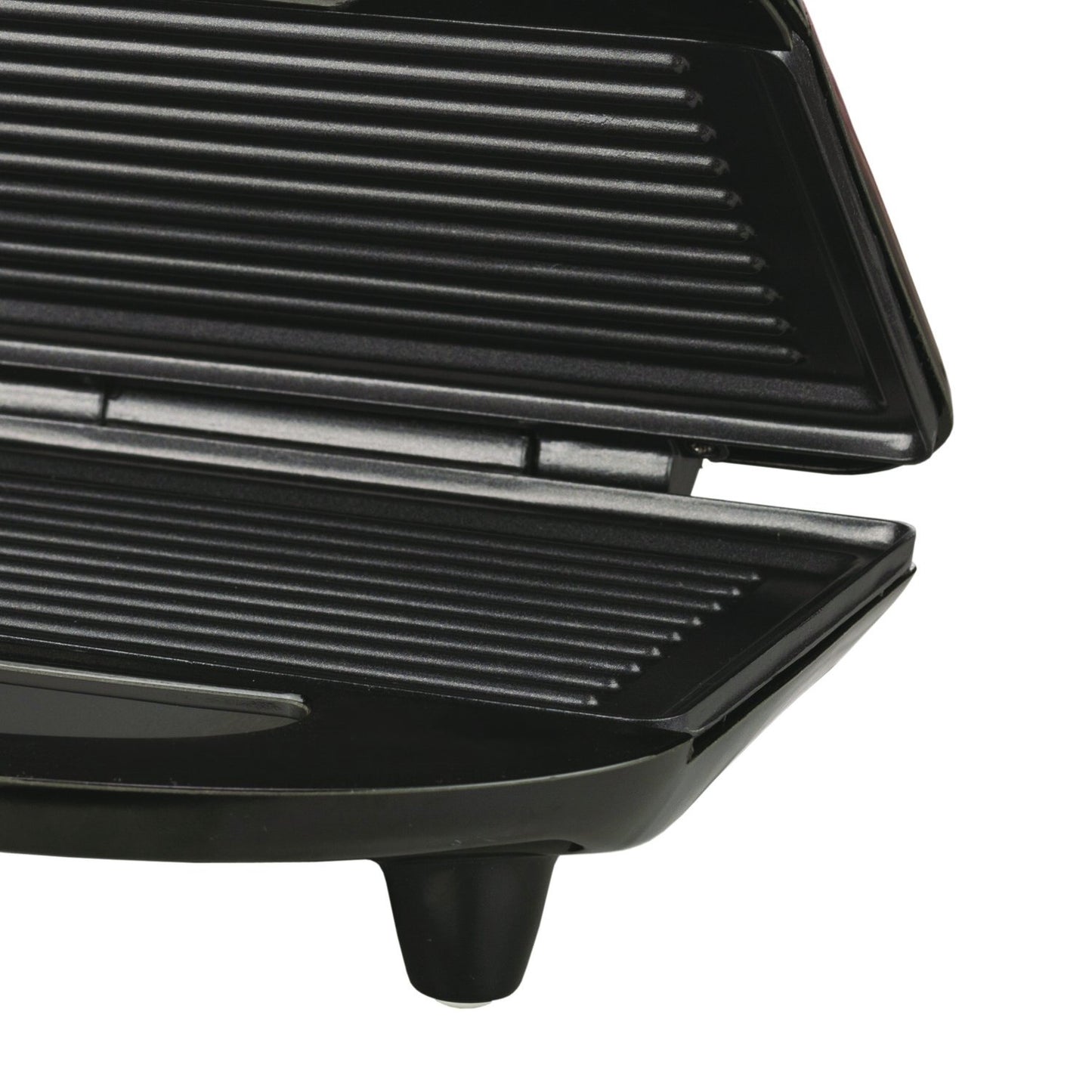 Brentwood Panini Prensa y Sandwichera antiadherente, 9.7 x 9.7 x 9.5 cm, negro