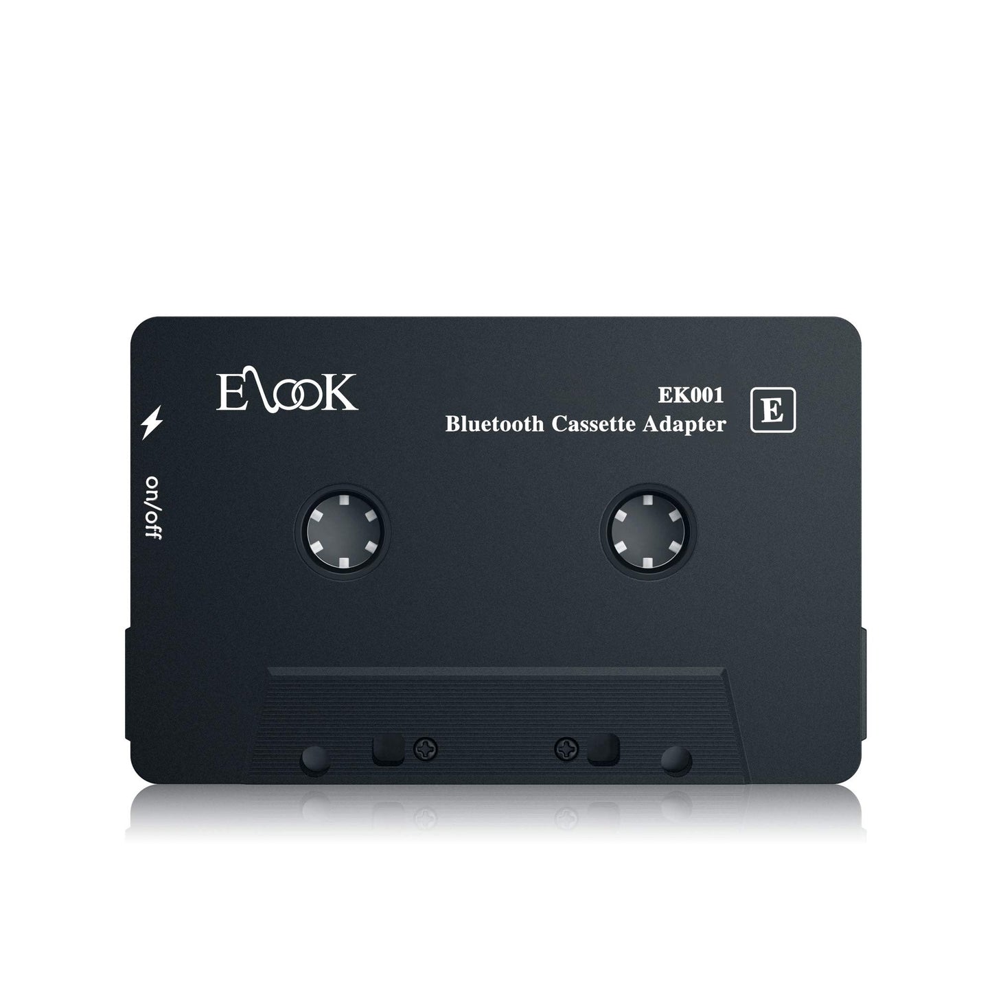 Elook Receptor de Audio para Coche, Receptor de Casete Bluetooth, Adaptador Auxiliar con Bluetooth 5.0