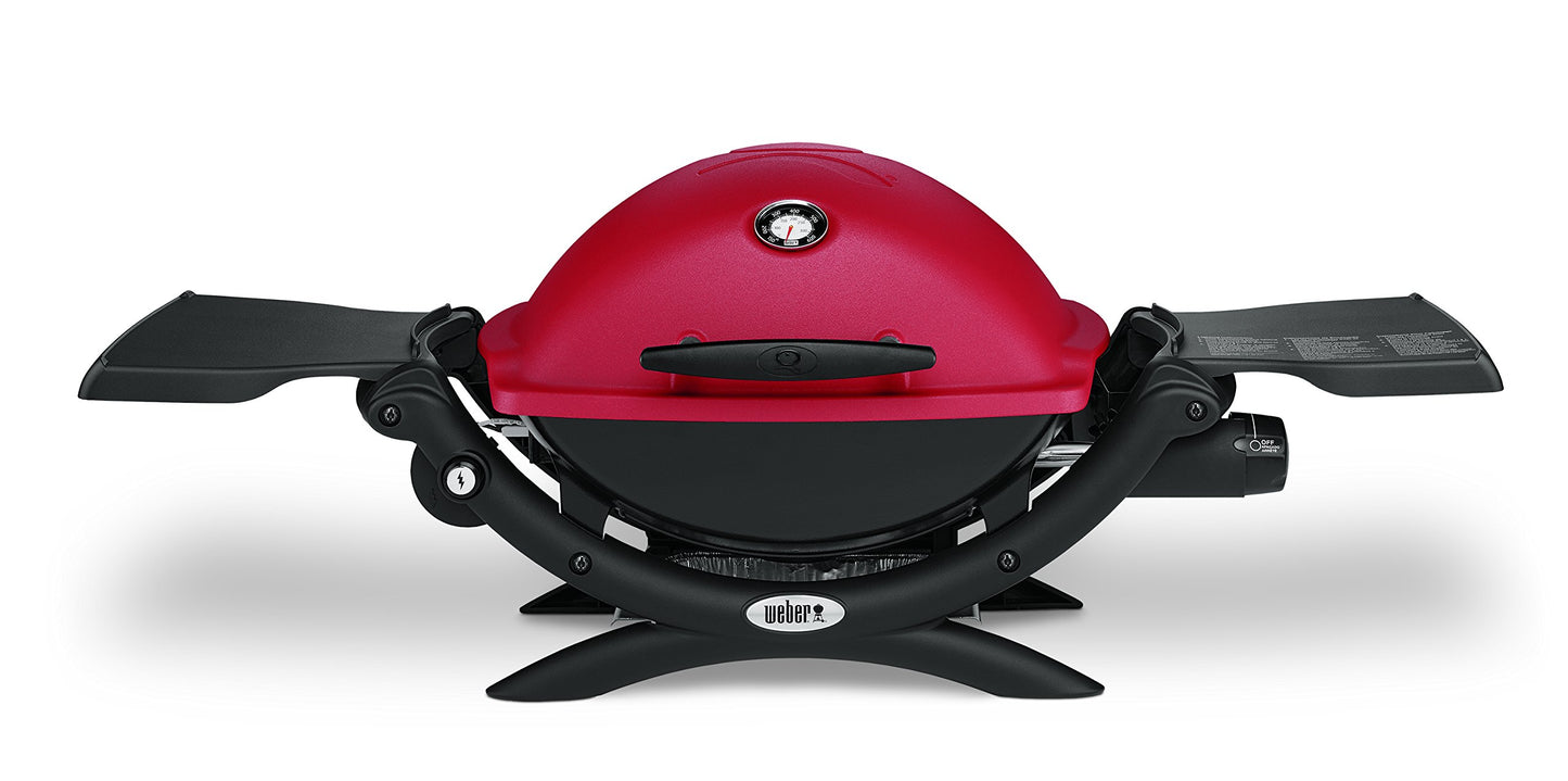 Parrilla Weber Q1200 Rojo de Propano Líquido