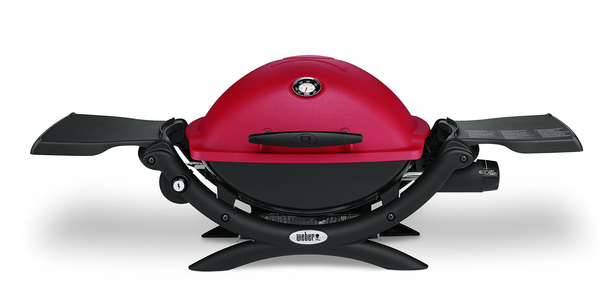 Parrilla Weber Q1200 Rojo de Propano Líquido
