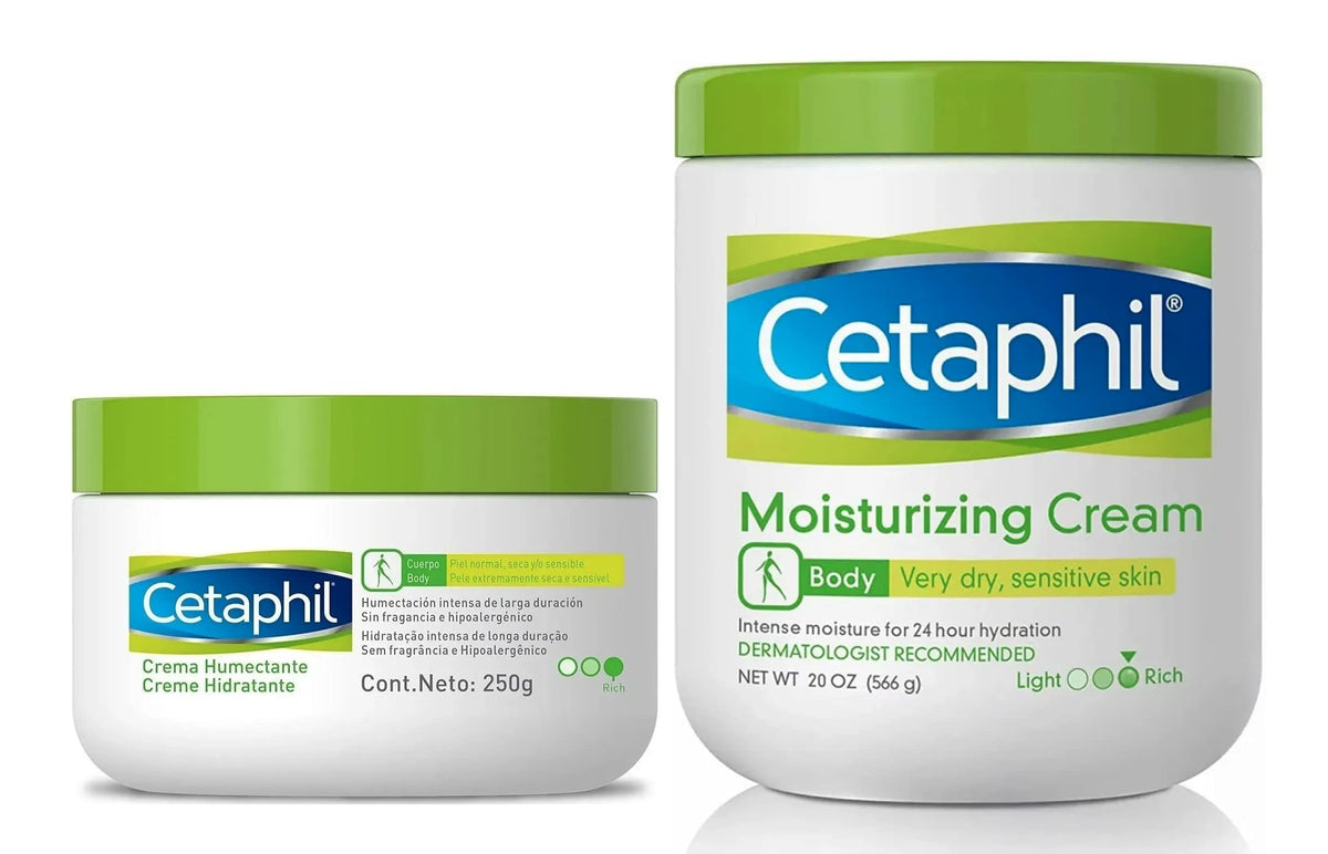 Cetaphil Crema Humectante Duo 566g + 255g Moisturizing Cream