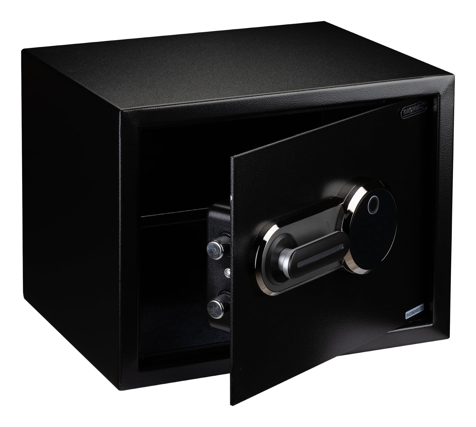 KASHBILL Caja Fuerte Biométrica Touch Grande 30x38x30 cm Modelo CFBT03 Con Cierre de Huella Digital, Panel Touch y Llave de Emergencia, Seguridad Avanzada para Hogar y Oficina caja fuerte grande