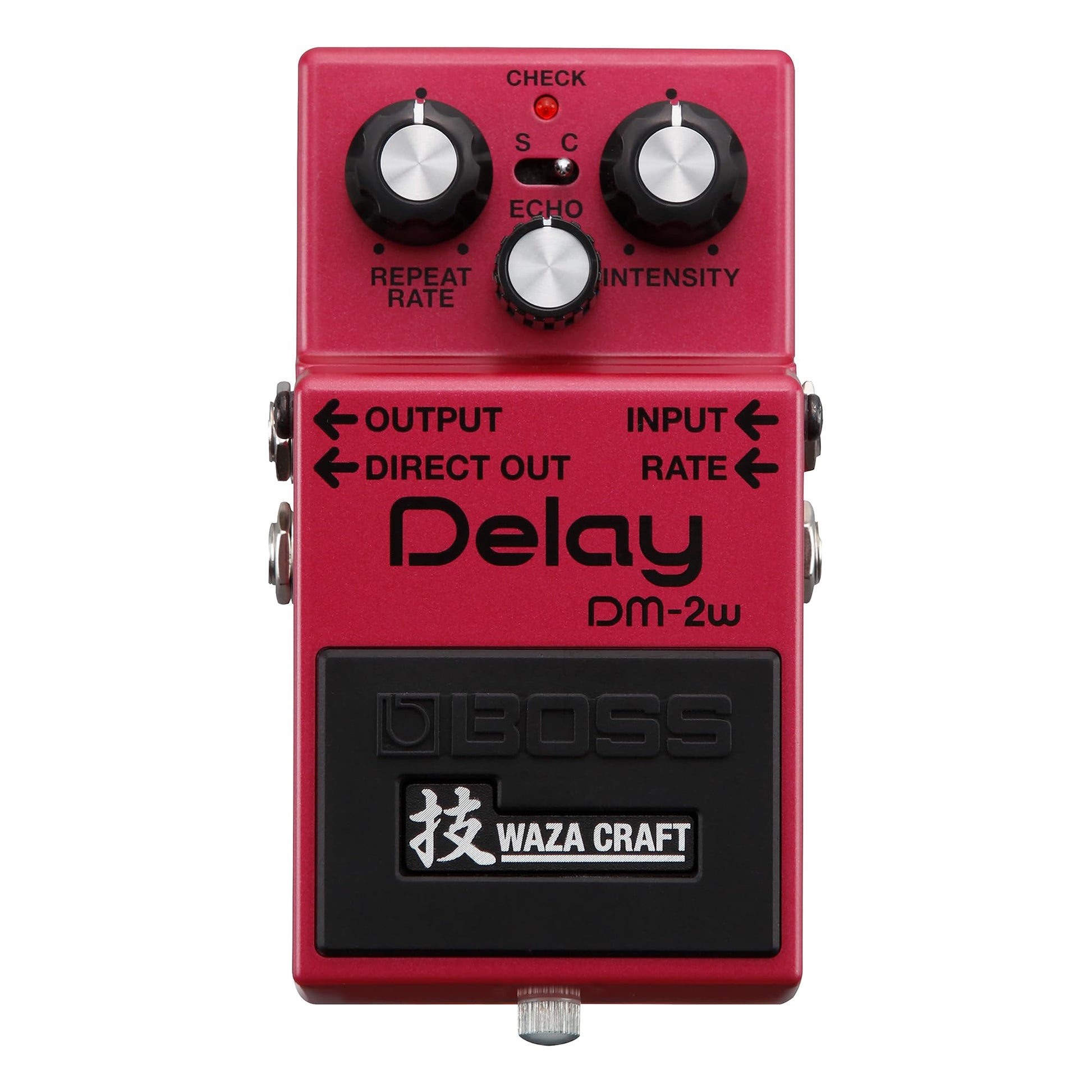 BOSS DM-2W Pedal, Rosa