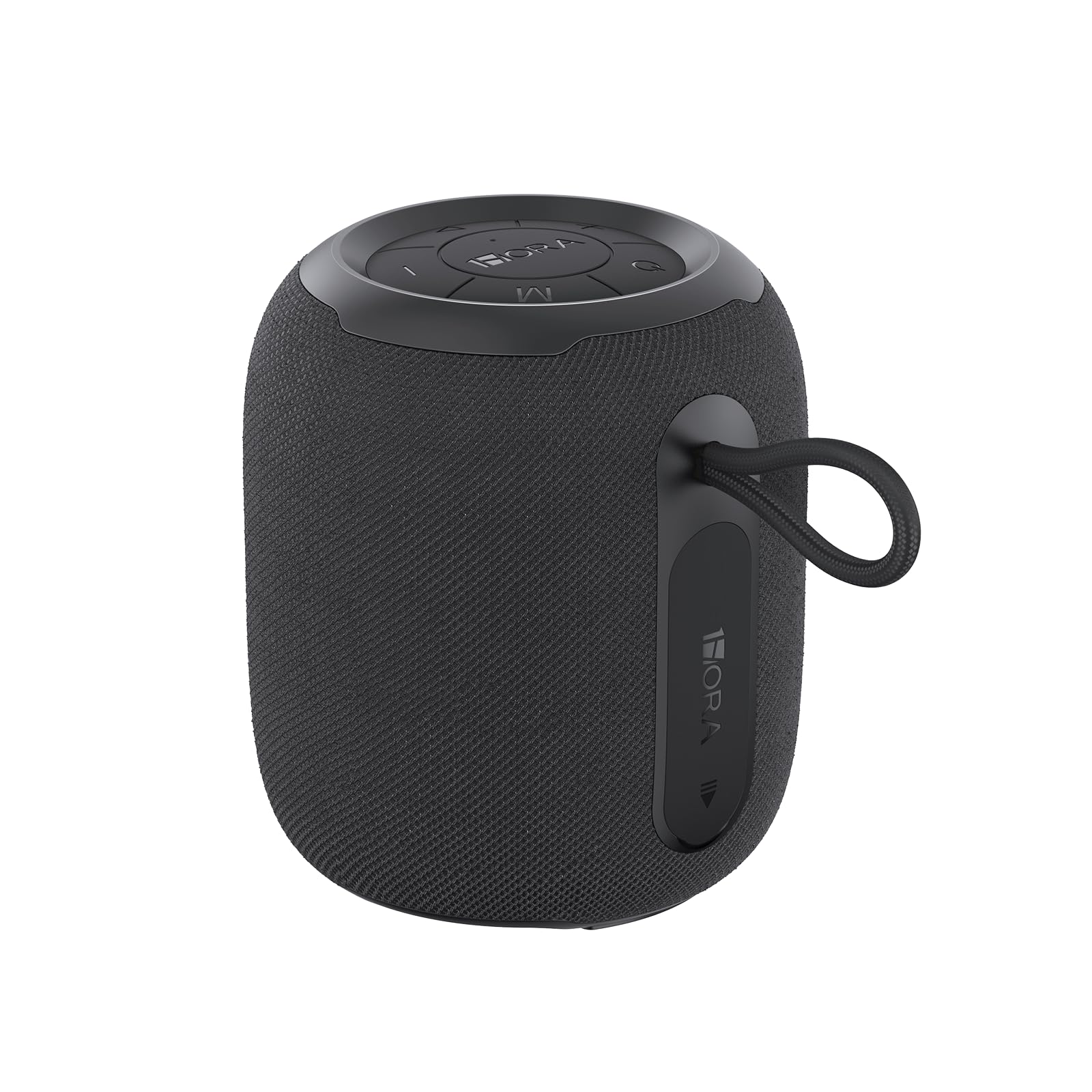Bocina Bluetooth 5.3 5W Mini Portátil Negro con Radio FM y Función AUX/USB/TF