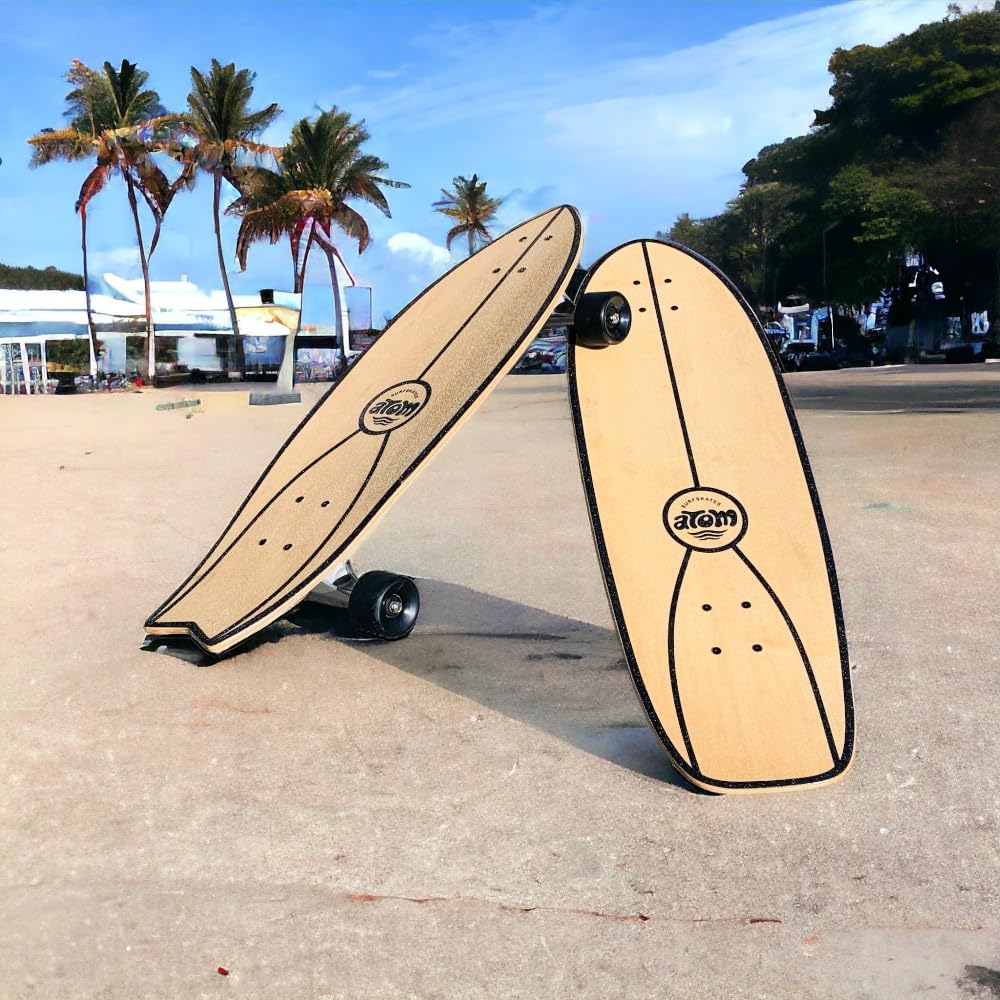 ATOM SURFSKATES Surfskate, Keiko 29" Series, Patineta Skeateboard Completo