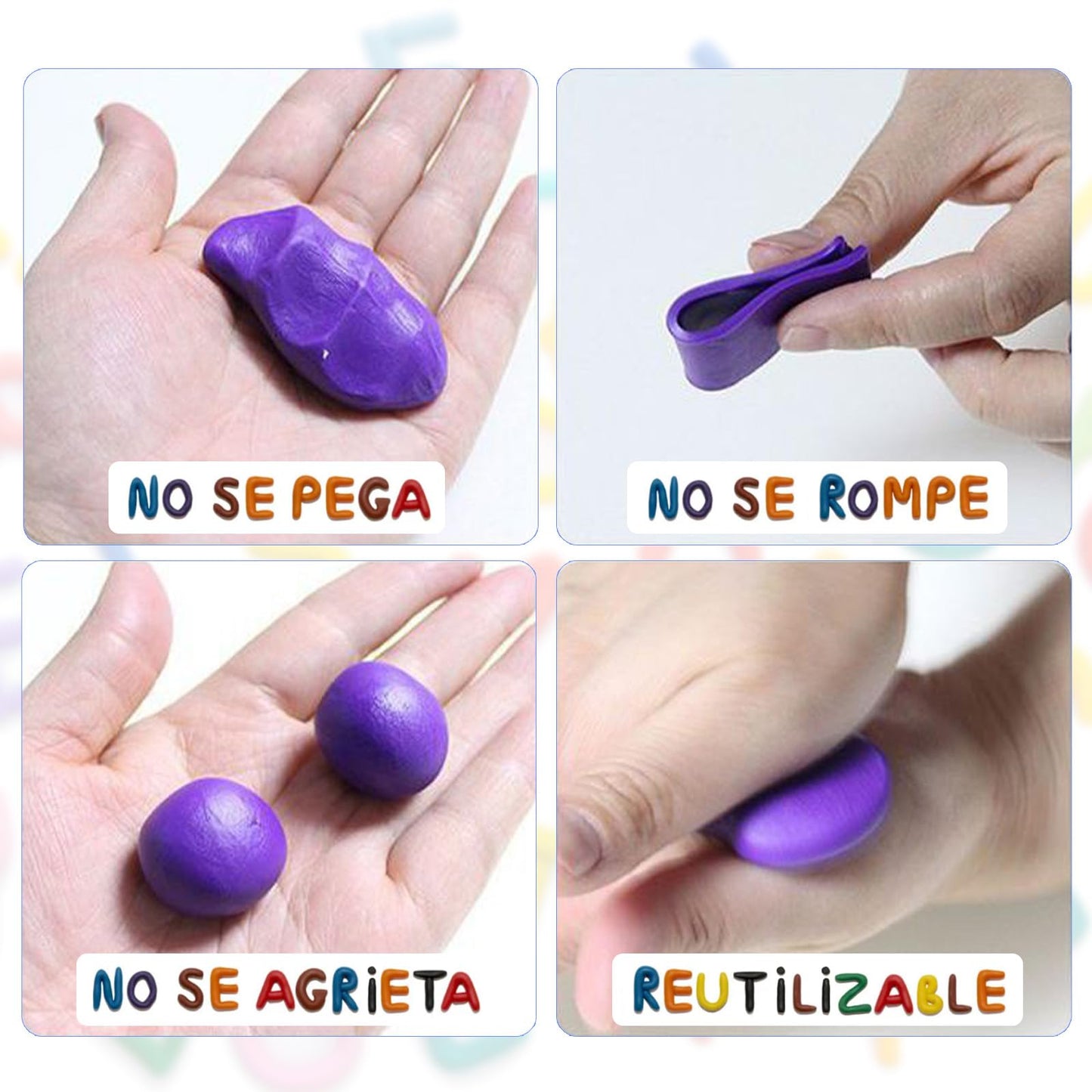 Kit de Arcilla para Modelar al Aire de 104 Piezas, Incluye 50 Colores de Arcilla para Modelar, 5 Herramientas de Escultura, 49 Accesorios de Arcilla y Cajas, Juego de Inicio de Arcilla Horneada, Seguro y No Tóxico