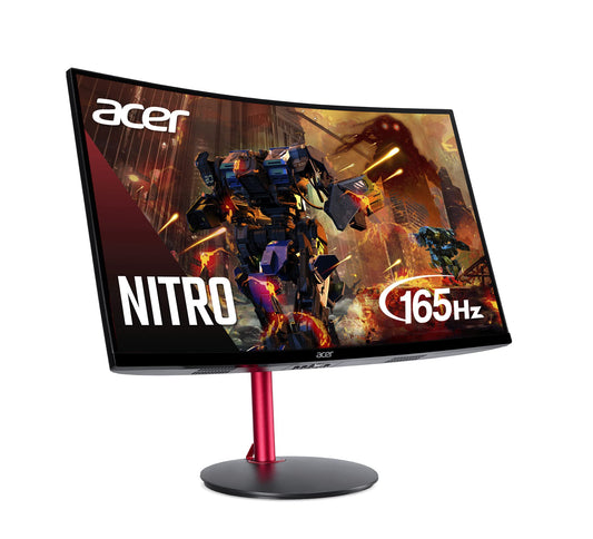 Monitor Gaming Acer Nitro Curvo Negro 27 Pulgadas FHD 1500R 165Hz 1ms AMD FreeSync Premium ZeroFrame