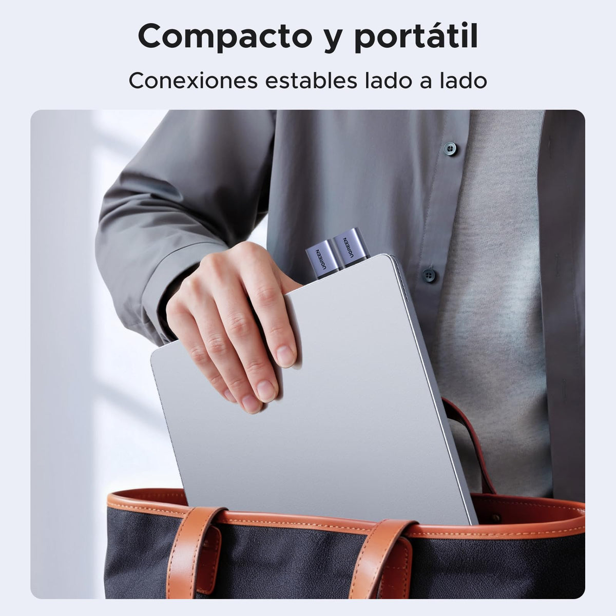 Adaptador USB C UGREEN Negro Paquete de 5 Unidades
