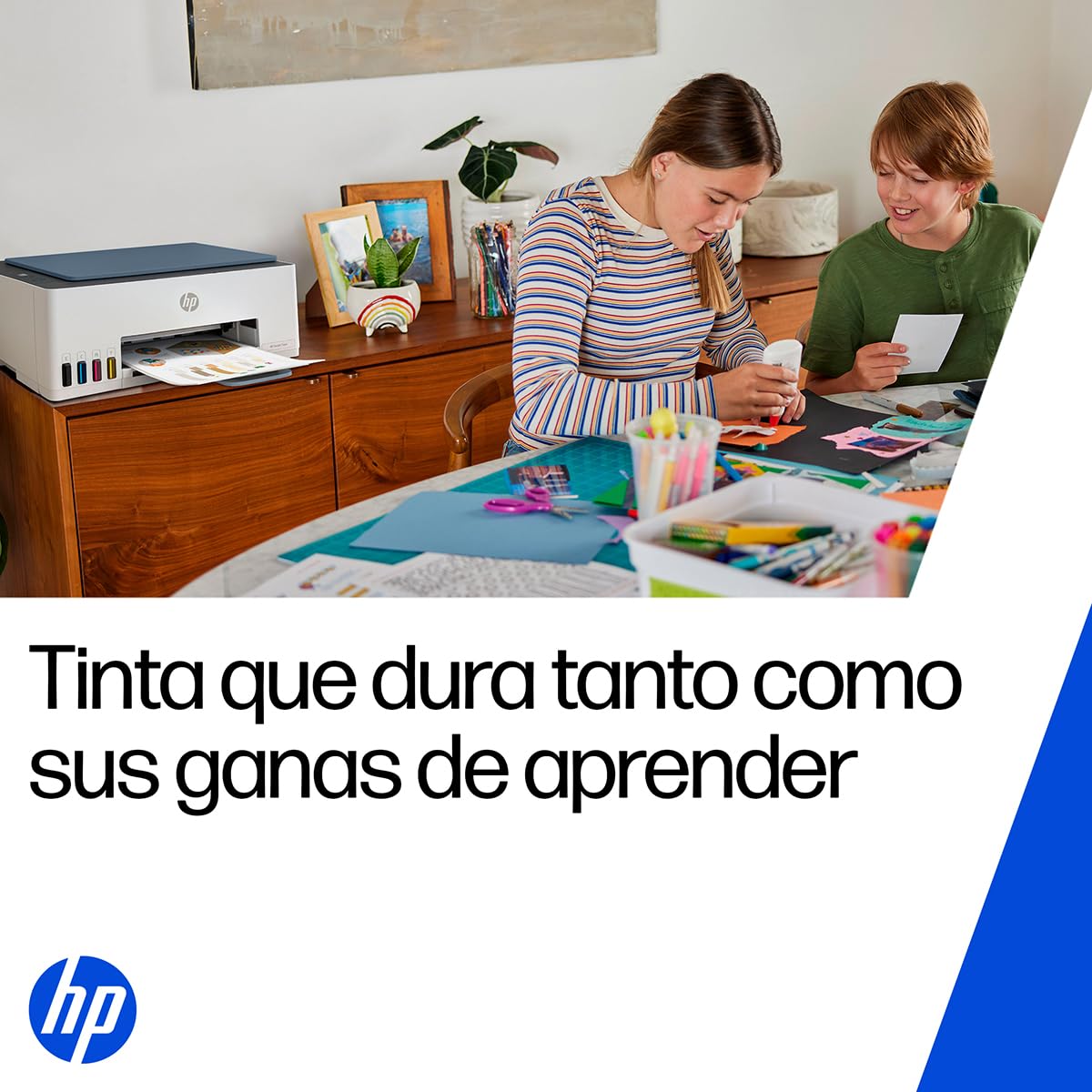 HP Impresora Multifuncional Smart Tank 585, Tinta Continua, Color, Wi-Fi, Dúplex (Doble Cara) Manual, Impresión Desde Smart App, hasta 2 años de Garantía* (1F3Y4A)