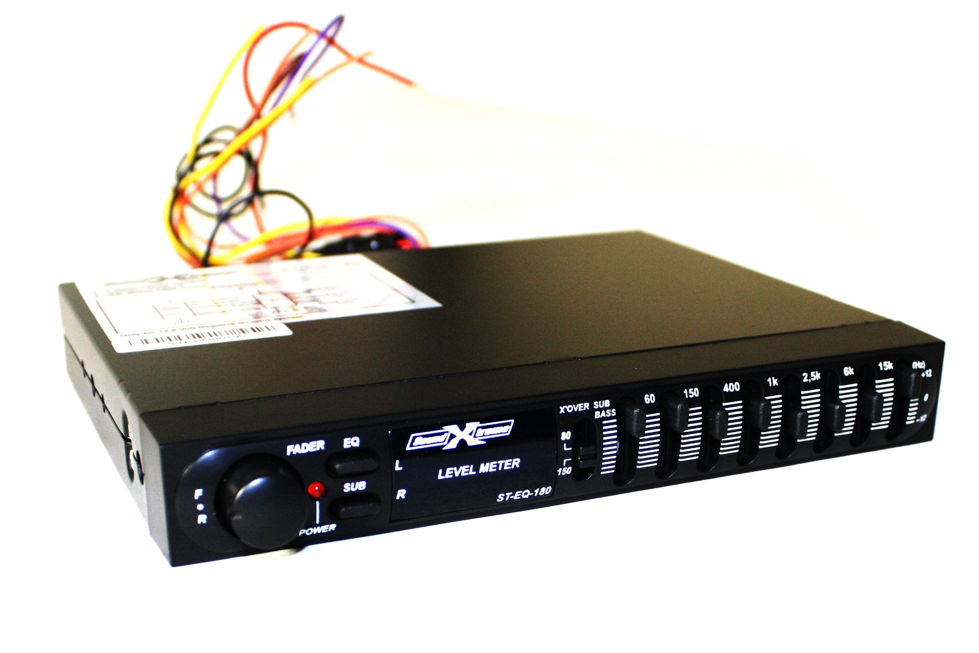 Ecualizador Gráfico Estéreo SoundXtreme 7 Bandas con Control Fader