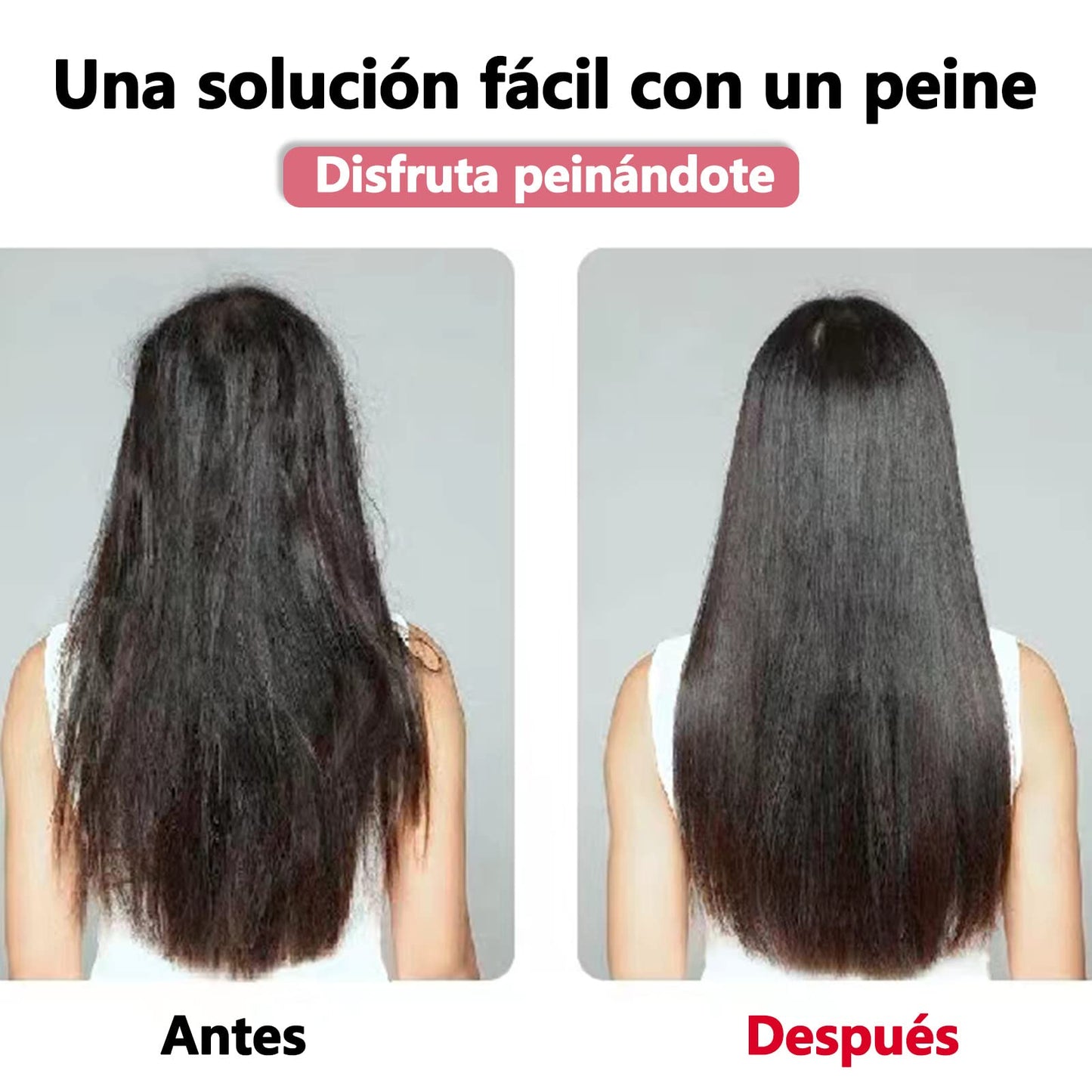 MITEGELO Antiestático Cepillo para Cabello, Detangling Brush,Favorece Crecimiento del Cabello, Evita Encrespamiento, en Húmedo y en Seco, Peina Cabello, Apto para Todo Tipo de Cabellos.(Azul)