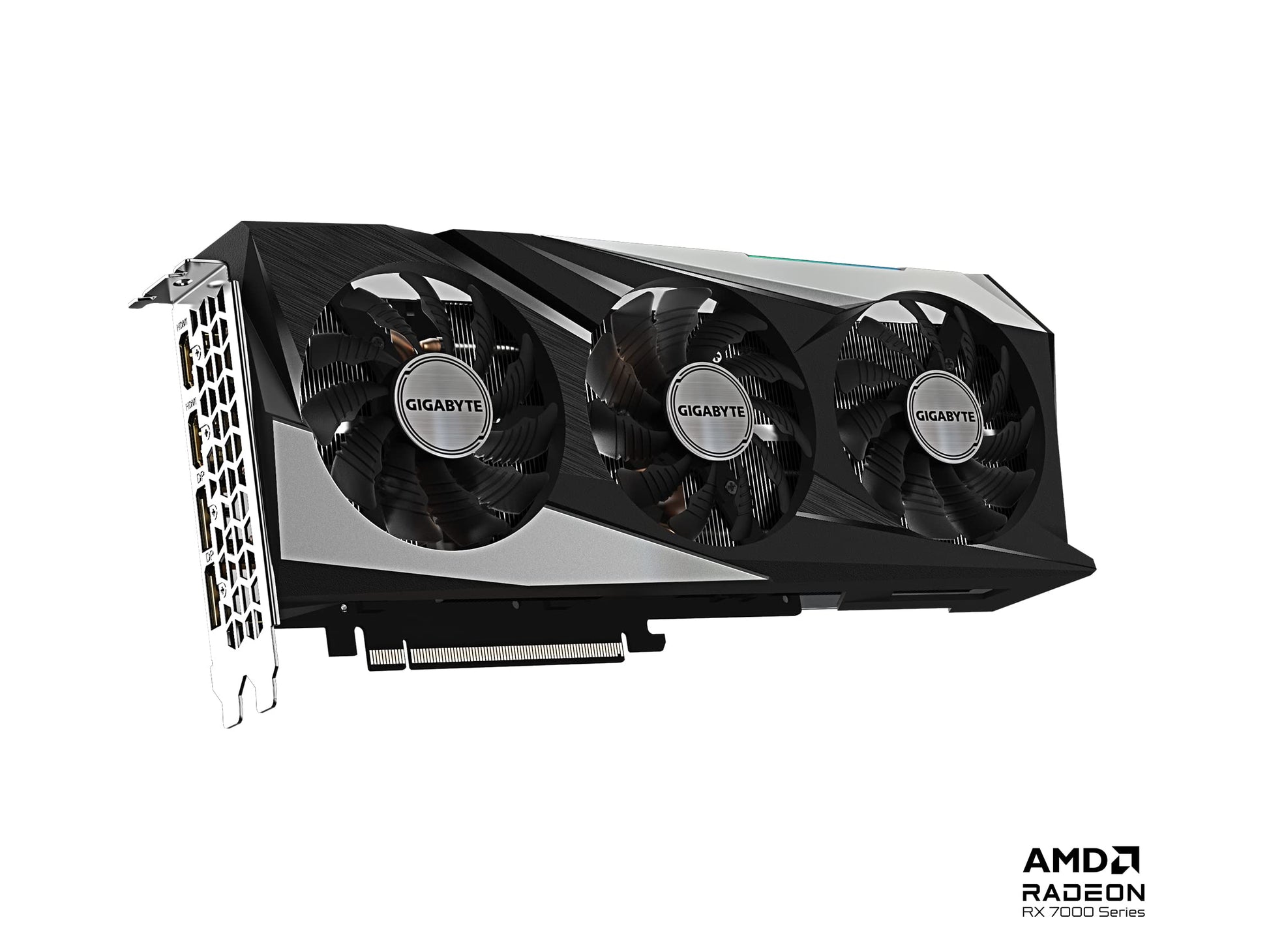 GIGABYTE GV-R76GAMING OC-8GD Radeon RX 7600 Gaming OC 8G Tarjeta gráfica, 3 Ventiladores WINDFORCE 8GB 128 bits GDDR6, Tarjeta de Video