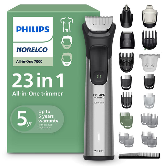 Recortadora Todo en Uno Philips Norelco Multigroom 7000 Series Hombre