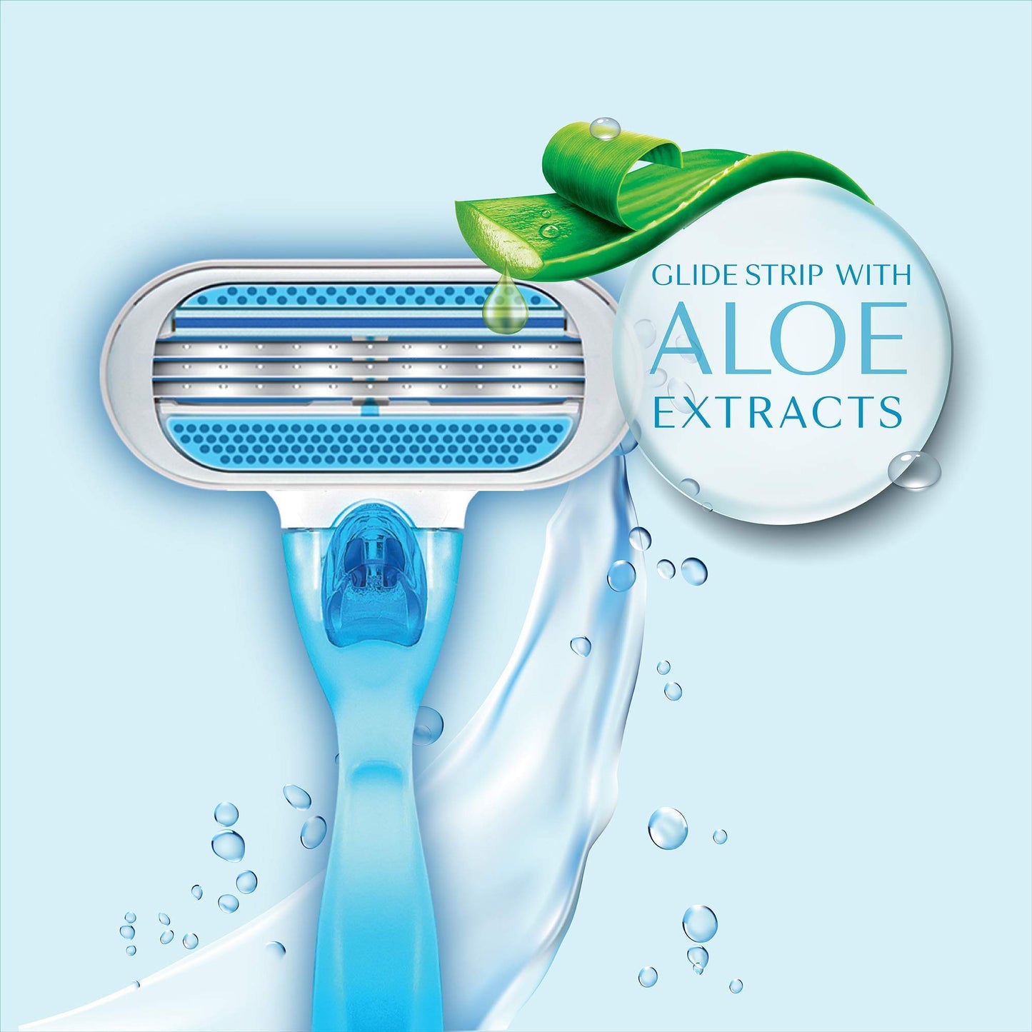 Gillette Venus - Mango de afeitar para mujer con una cuchilla de afeitar, 1 unidad
