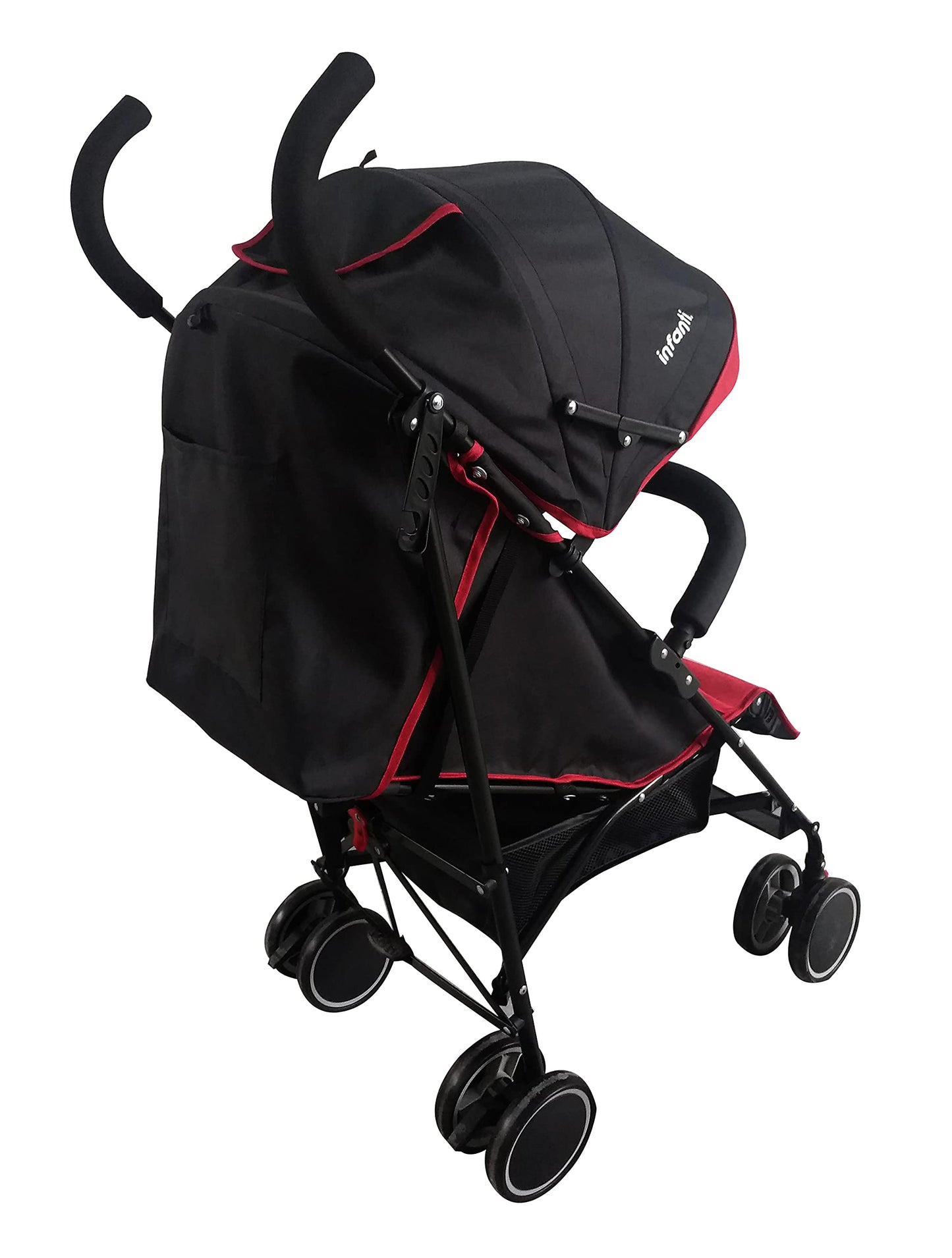INFANTI | Carriola para Bebe de Baston BUGGY VENTO | Carriola de Viaje - Carrito para Bebe | Carriolas Bebes Recien Nacidos - Compacta y Plegable | Carriola de Baston Ligera con Arnés de Seguridad