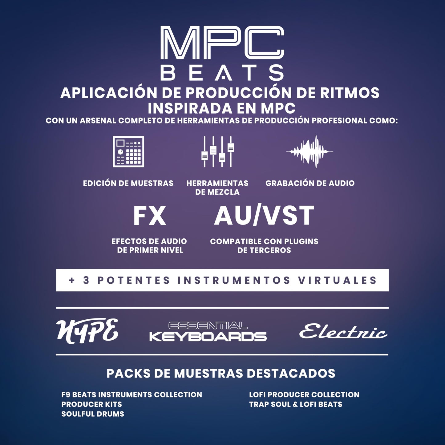 AKAI Professional LPK25 MKII - Тeclado controlador MIDI USB con 25 teclas de sinte sensibles para Mac y PC, arpegiador y software de producción musical