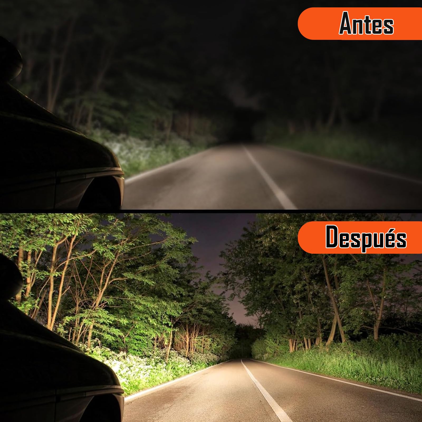 Kit de Restauración de Faros Delanteros y Traseros con Pulidor y Restaurador de 85 g