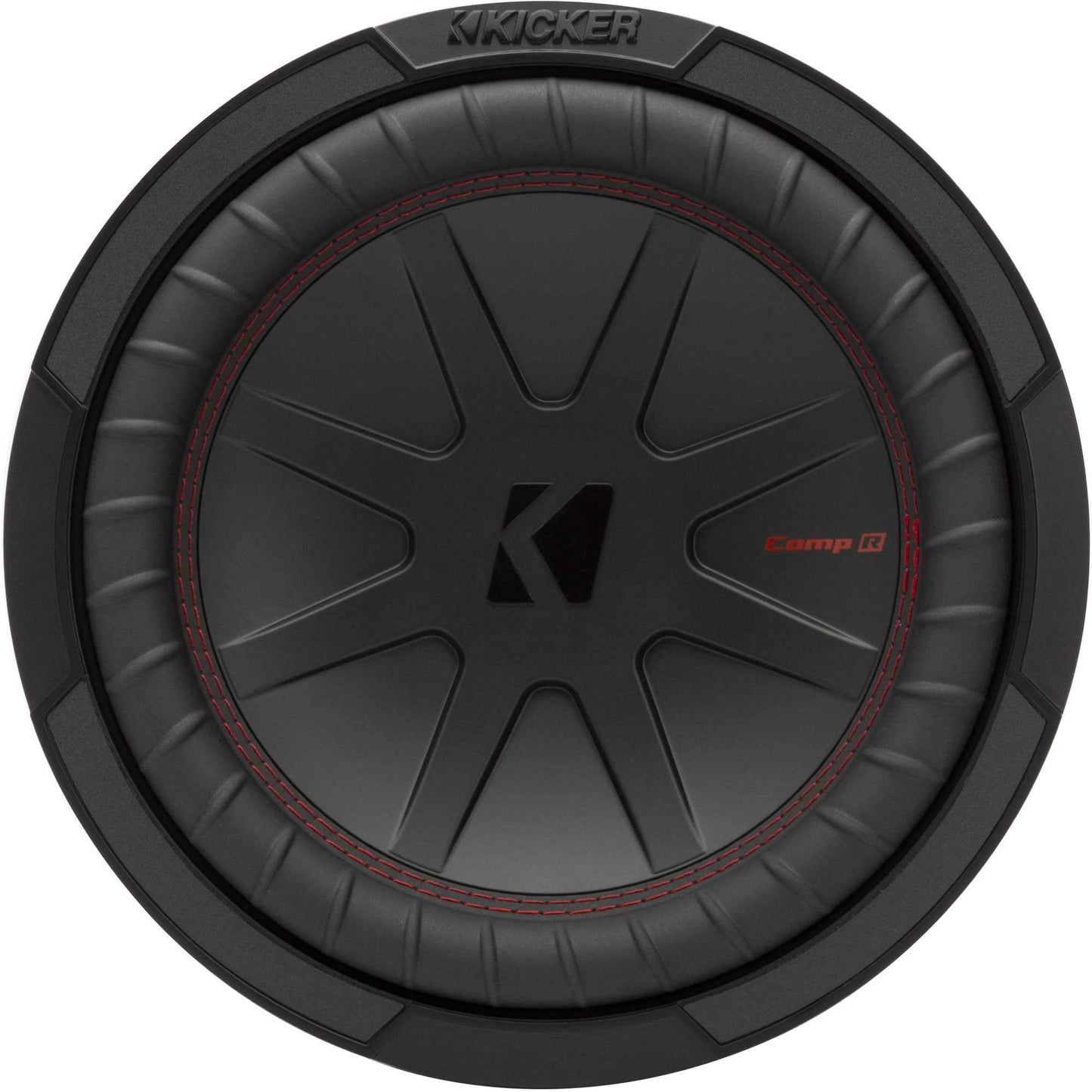 KICKER 48CWR102 CompR Subwoofer de 10 pulgadas, DVC, 2 ohmios