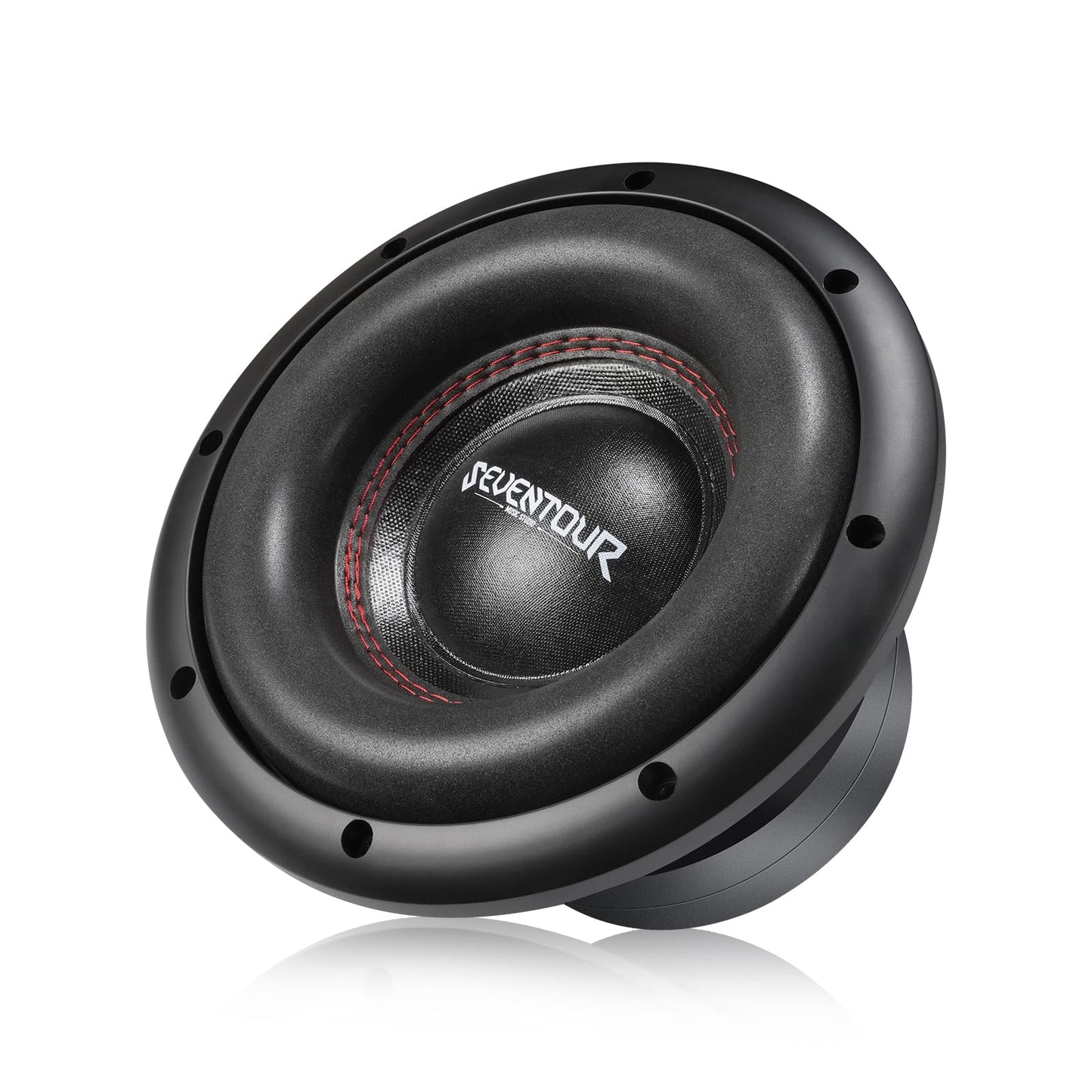 Seventour Subwoofer para Coche de 8", 700W Potencia Máxima, Dual 4 Ohmios, Bobina de Voz Dual de Alta Resistencia, Imanes Duales, Envolvente de Espuma para Sistema de Sonido Estéreo de Vehículo (8