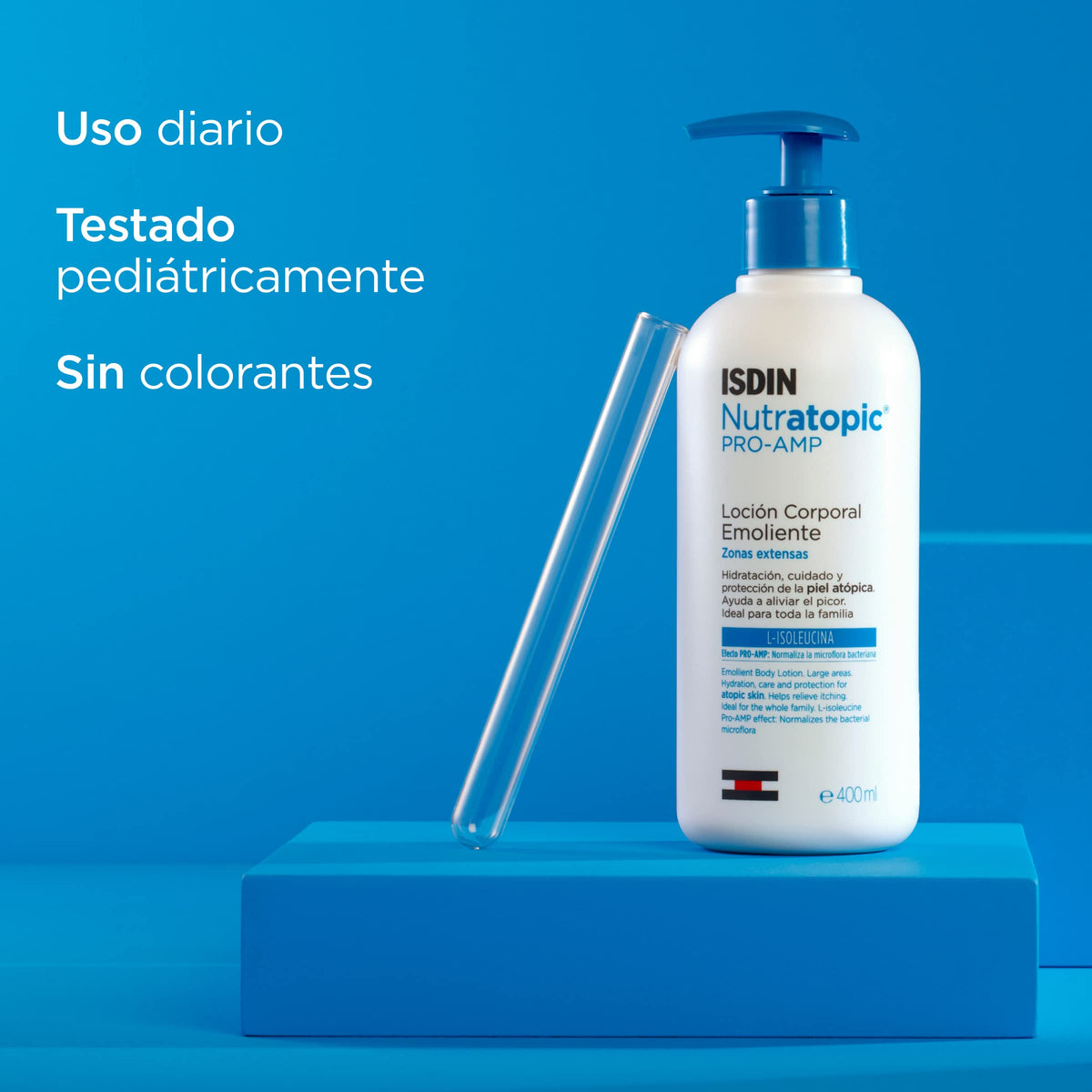 Isdin Loción Emoliente Nutratopic Pro-Amp 400 ml