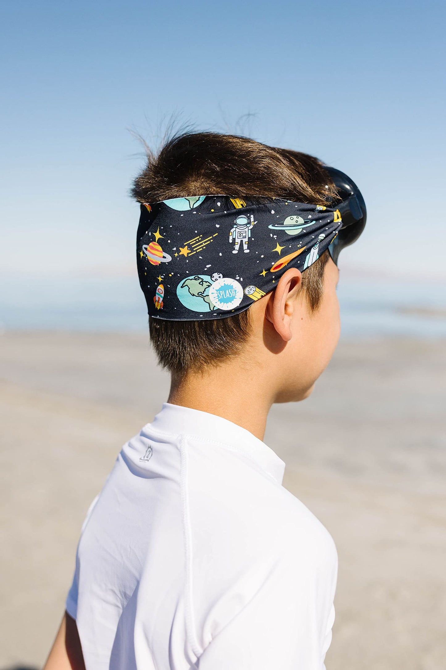 Goggles Natación Splash Place Galactic Explorer Correa Tela para Niños y Adultos
