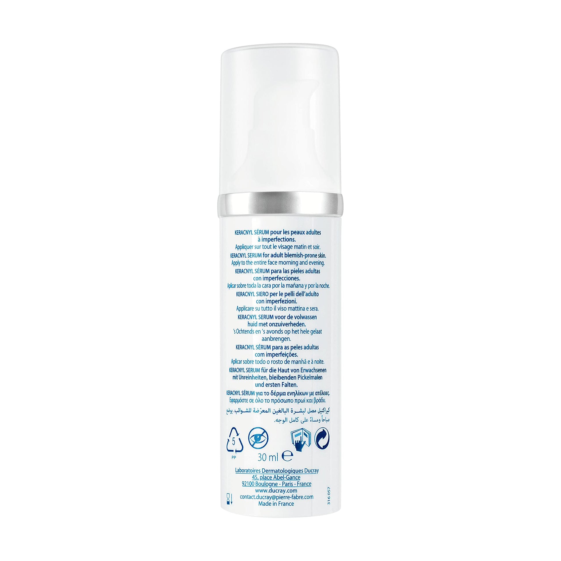 Ducray Keracnyl Sérum Antiimperfecciones Piel con Acné, 30ml
